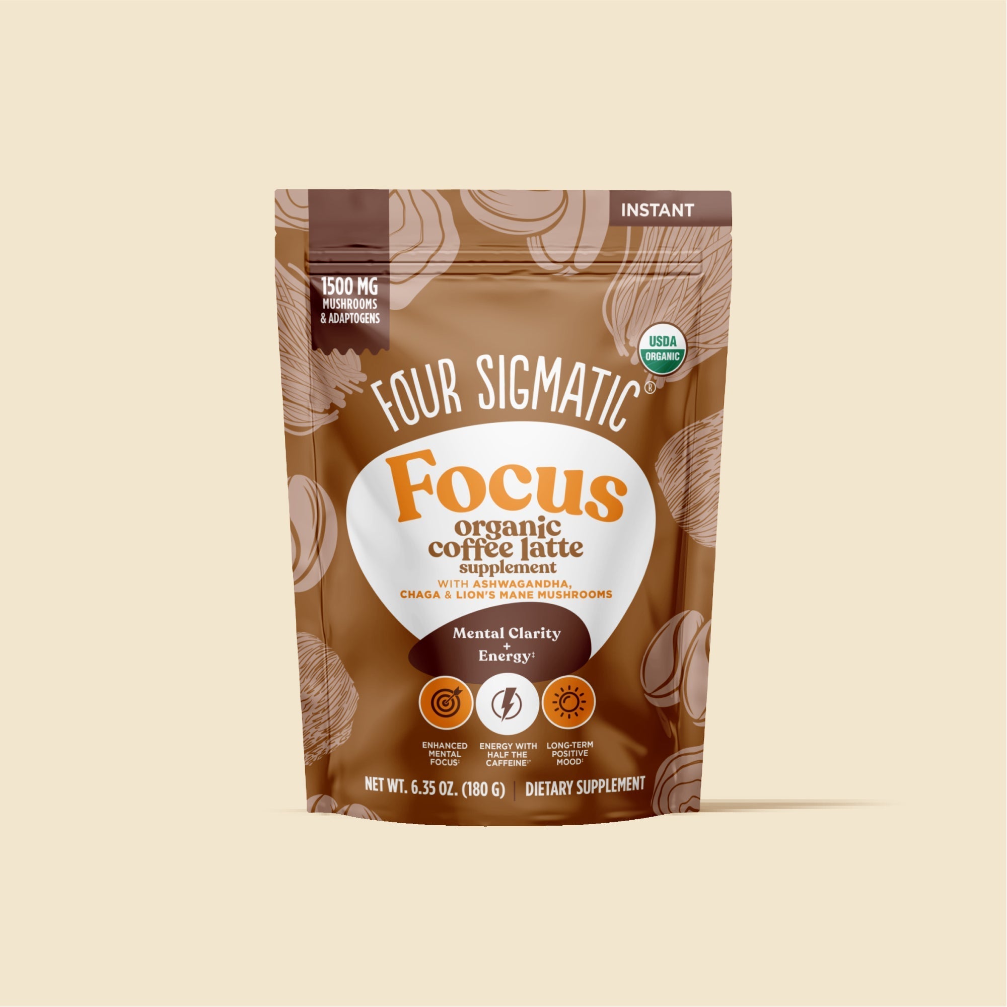 US Four SigmaticFocus Organic Coffee Latte - M.S Skincare