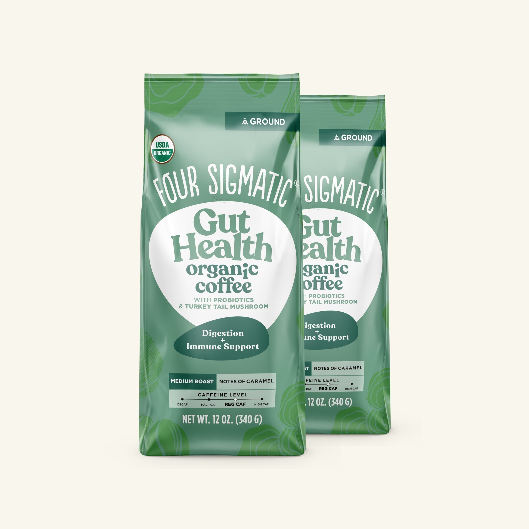 US Four Sigmatic Gut Health Ground Coffee Bag