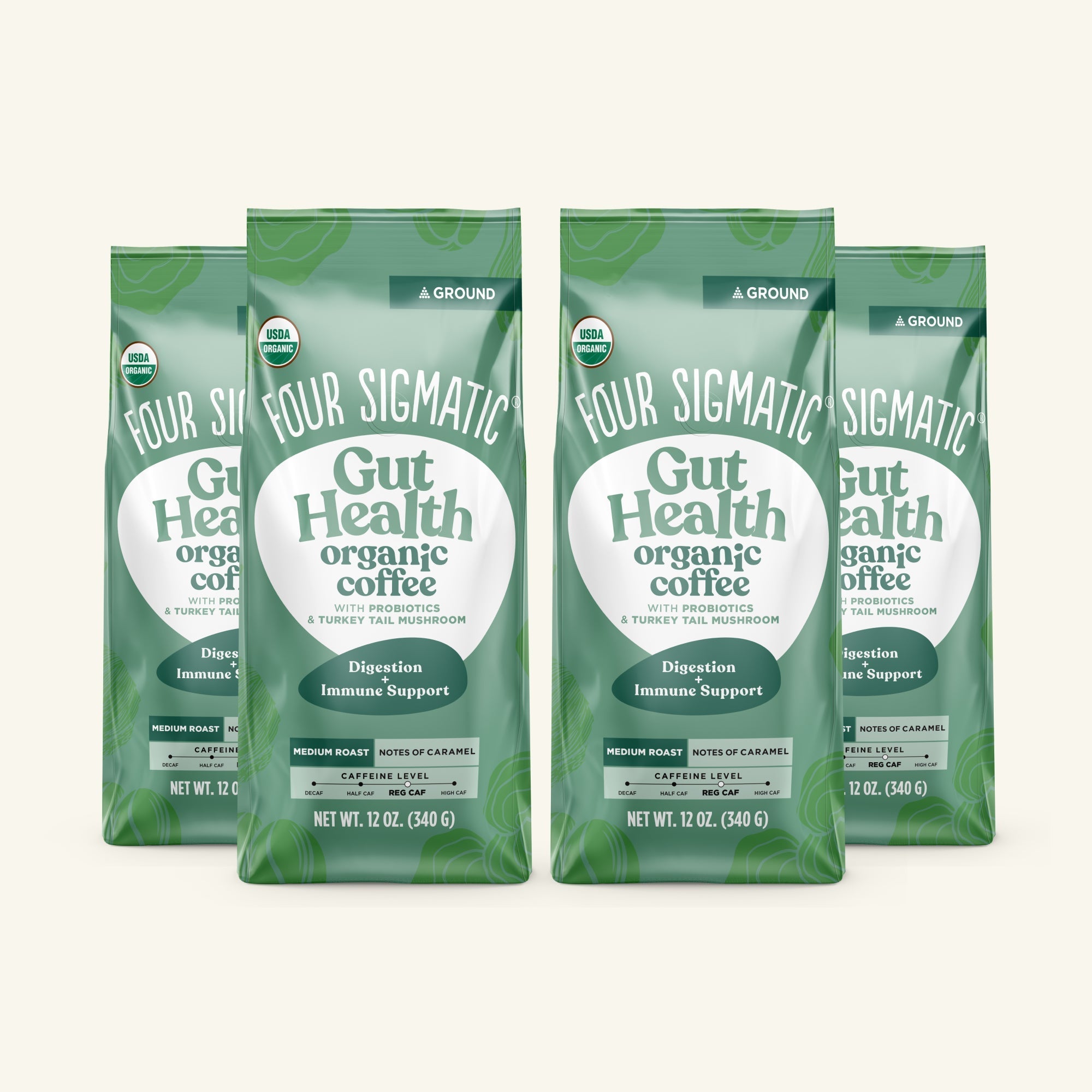 US Four Sigmatic Gut Health Ground Coffee Bag