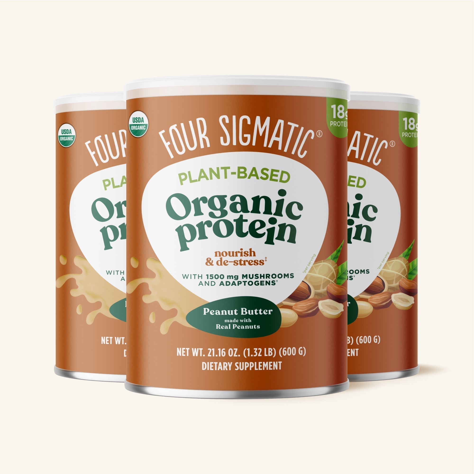 US Four SigmaticPeanut Butter Plant - based Protein - M.S Skincare