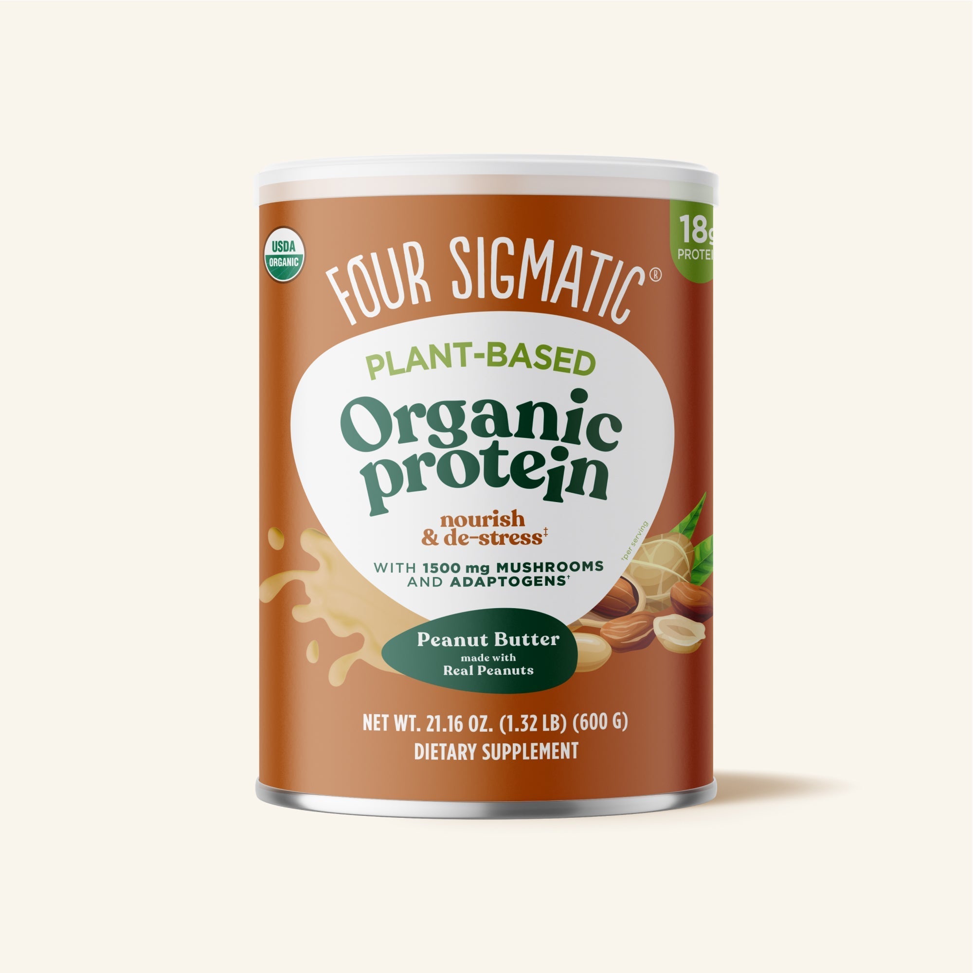 US Four SigmaticPeanut Butter Plant - based Protein - M.S Skincare