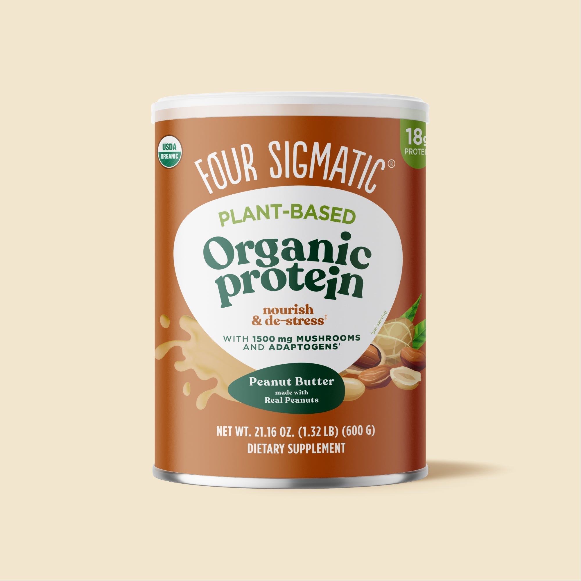 US Four SigmaticPeanut Butter Plant - based Protein - M.S Skincare