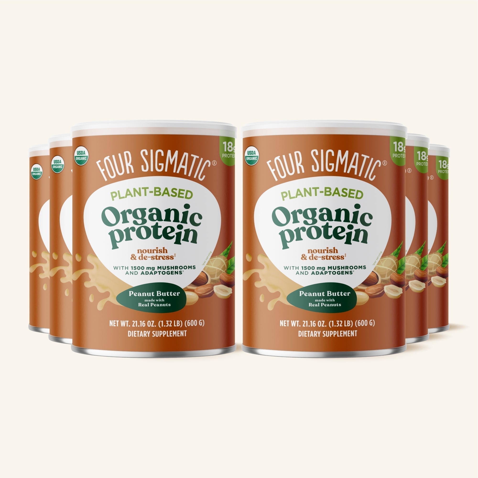 US Four SigmaticPeanut Butter Plant - based Protein - M.S Skincare