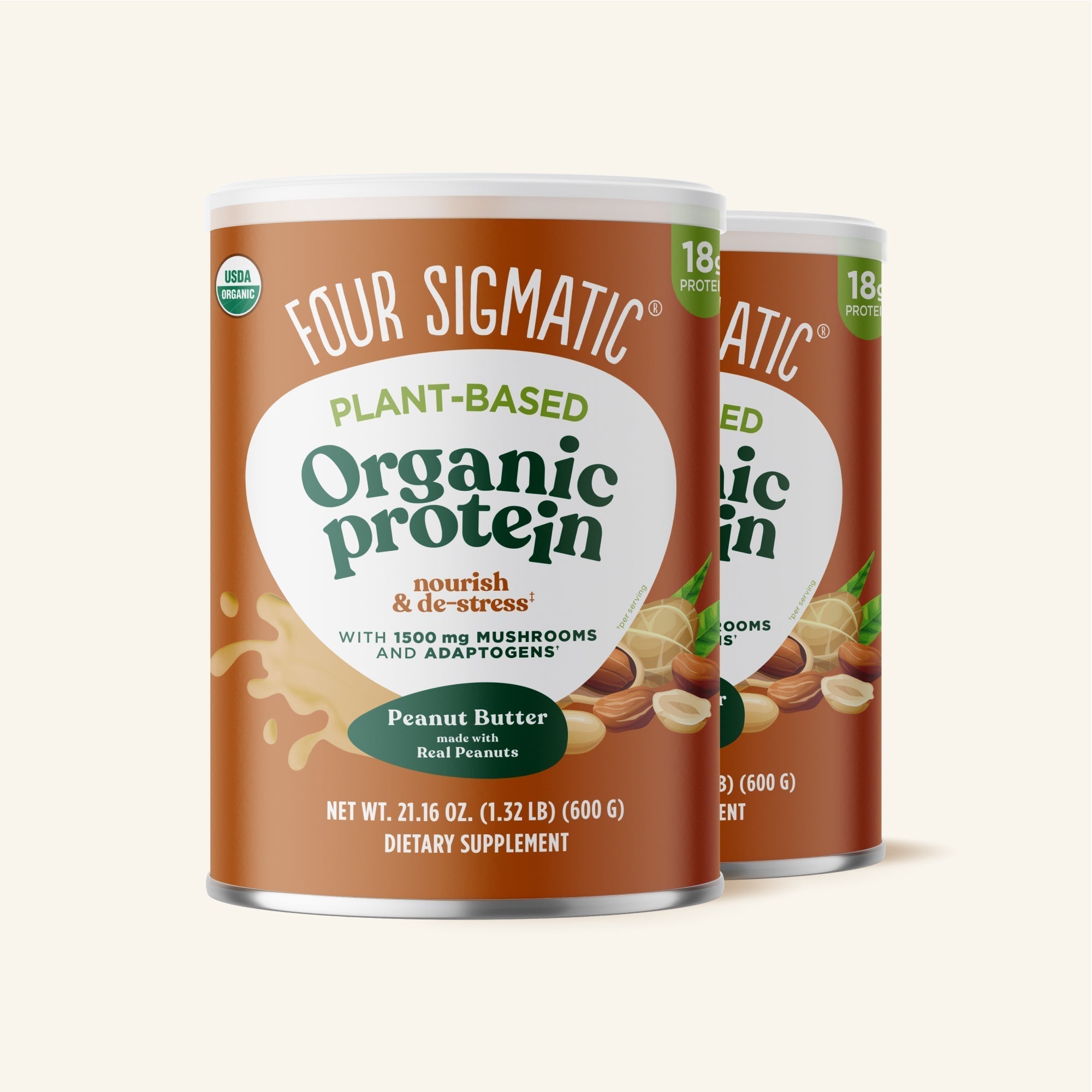 US Four SigmaticPeanut Butter Plant - based Protein - M.S Skincare