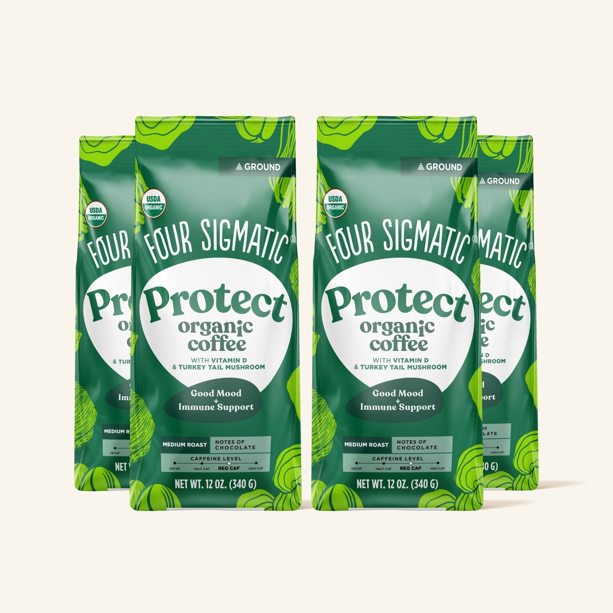 US Four SigmaticProtect Ground Coffee Bag - M.S Skincare