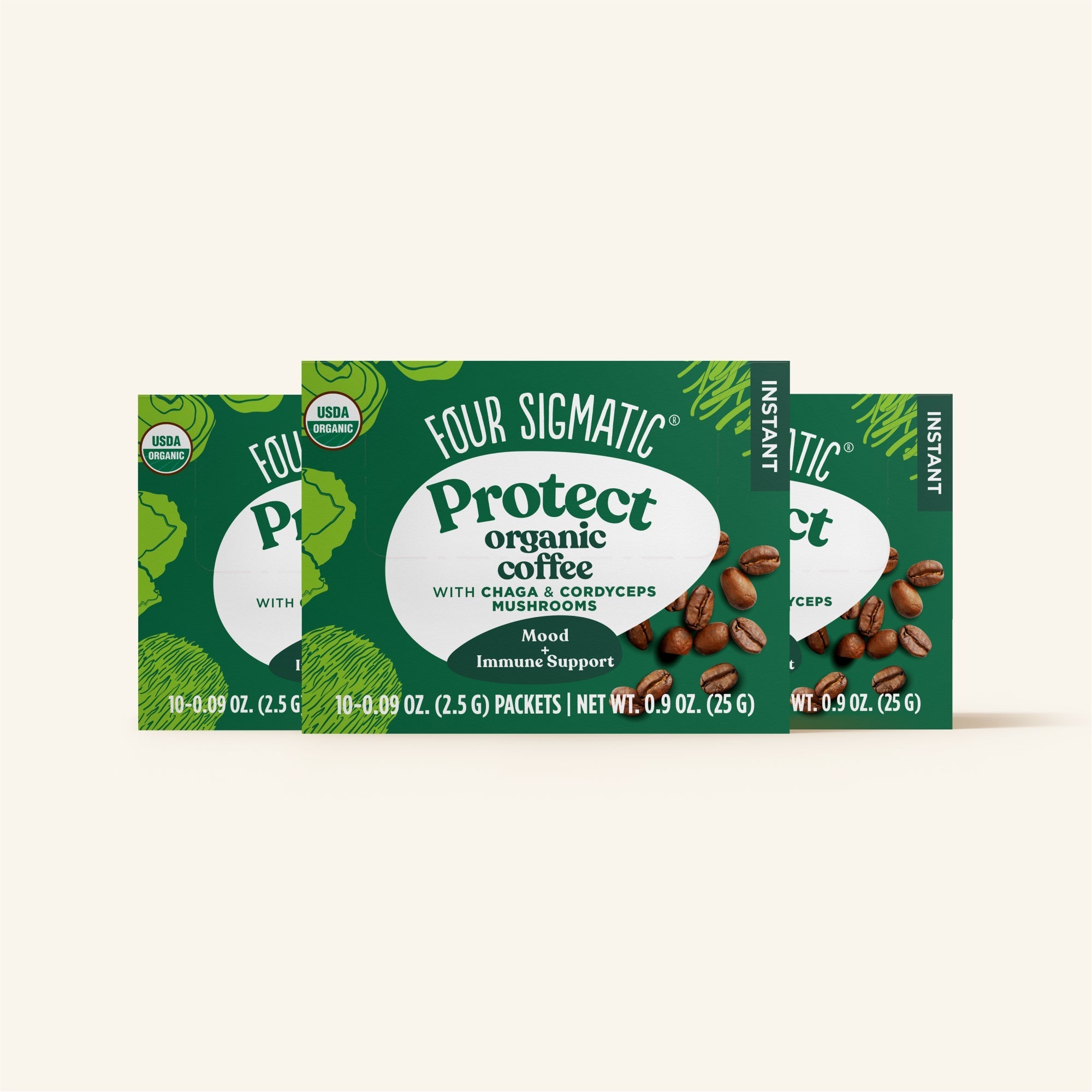 US Four SigmaticProtect Instant Coffee Box - M.S Skincare