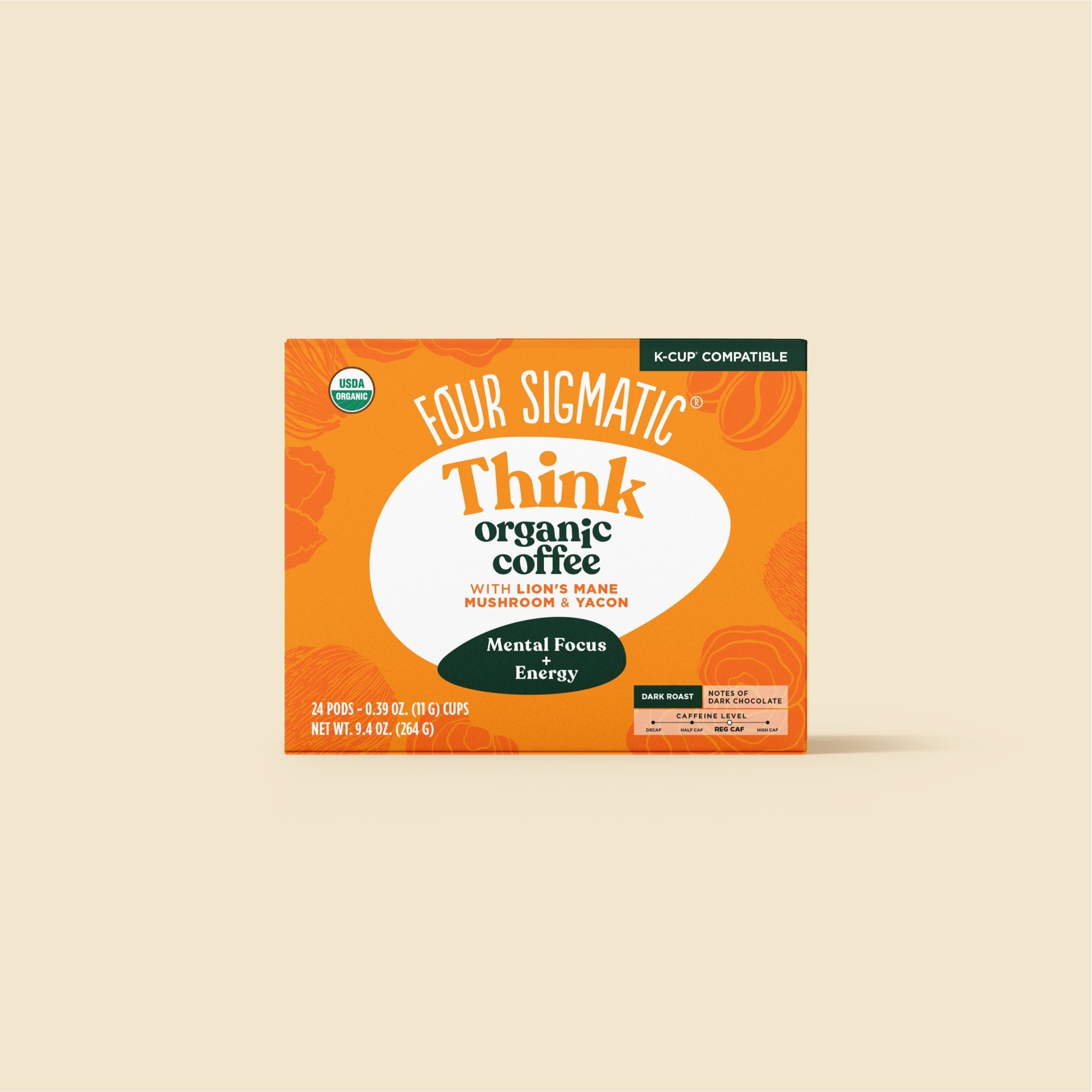 US Four SigmaticThink Coffee Pods Box - 24 count - M.S Skincare