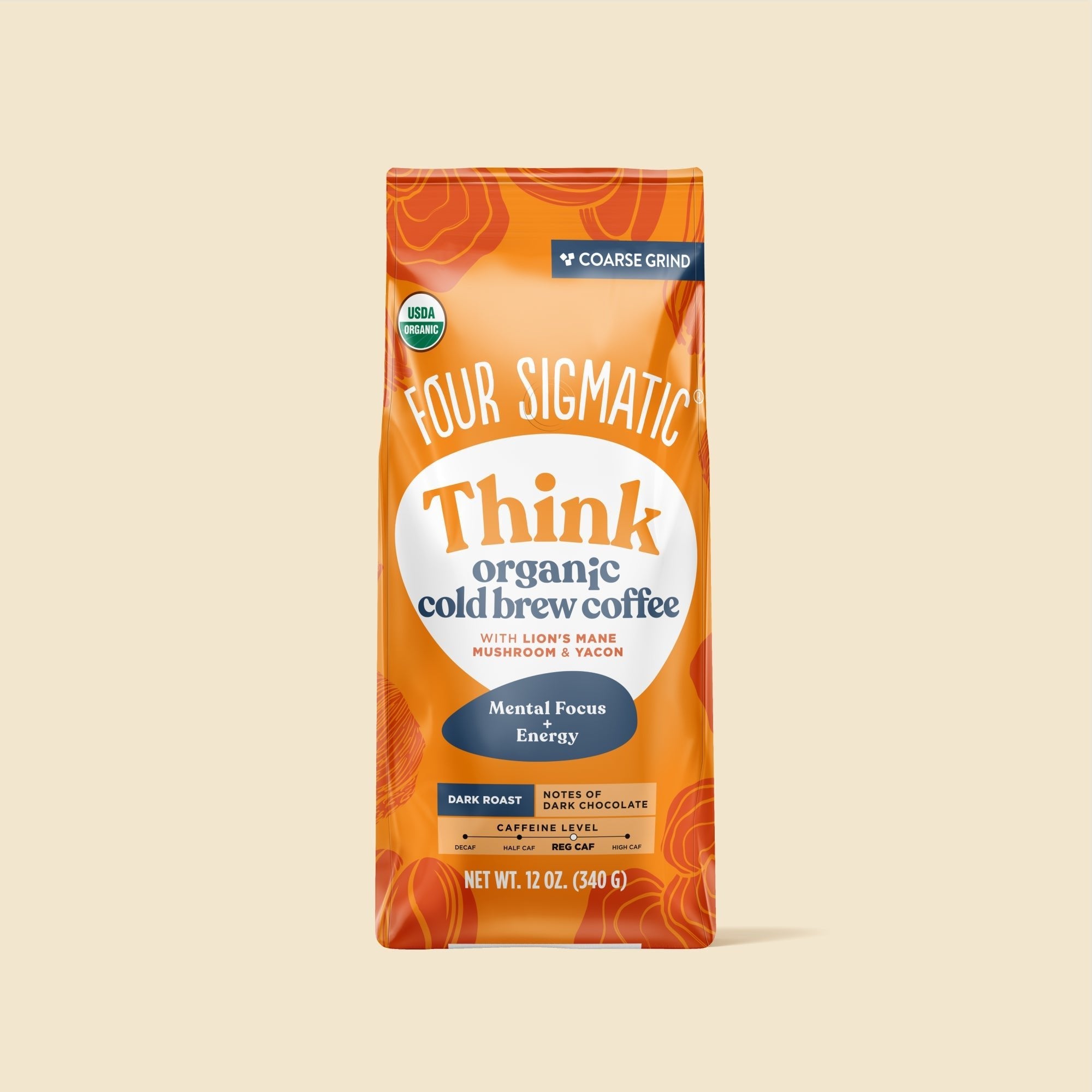 US Four SigmaticThink Cold Brew Ground Coffee Bag - M.S Skincare