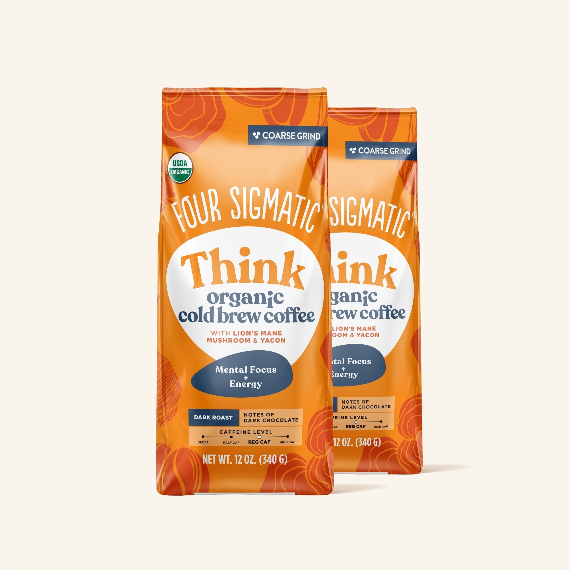 US Four SigmaticThink Cold Brew Ground Coffee Bag - M.S Skincare