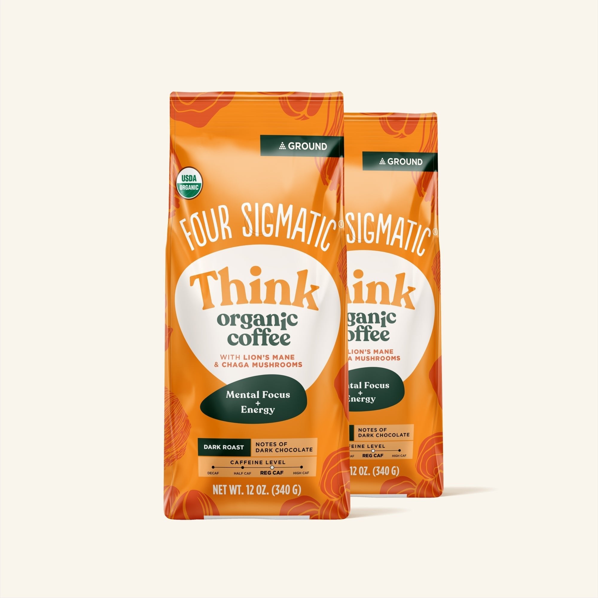 US Four SigmaticThink Ground Coffee Bag - M.S Skincare