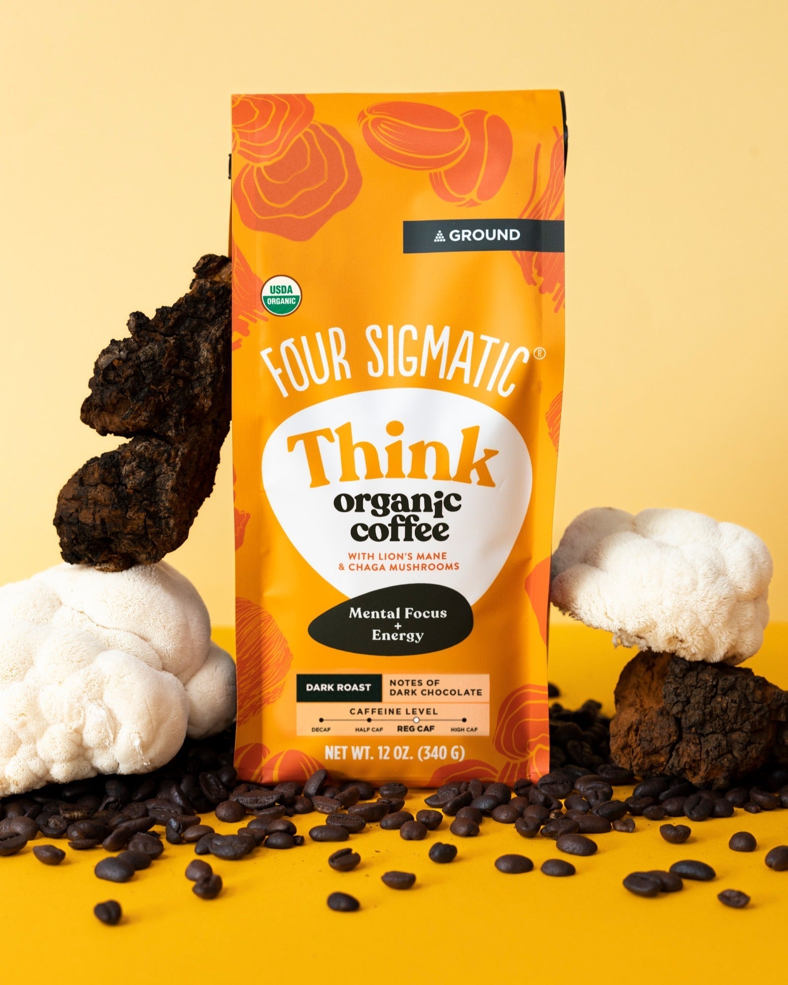 US Four SigmaticThink Ground Coffee Bag - M.S Skincare