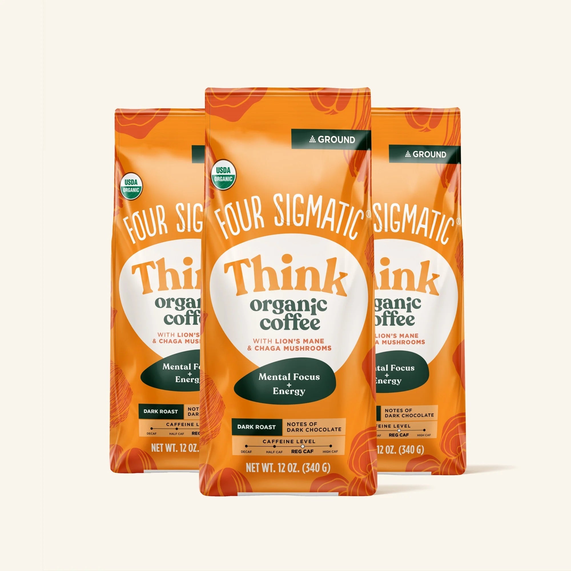 US Four SigmaticThink Ground Coffee Bag - M.S Skincare