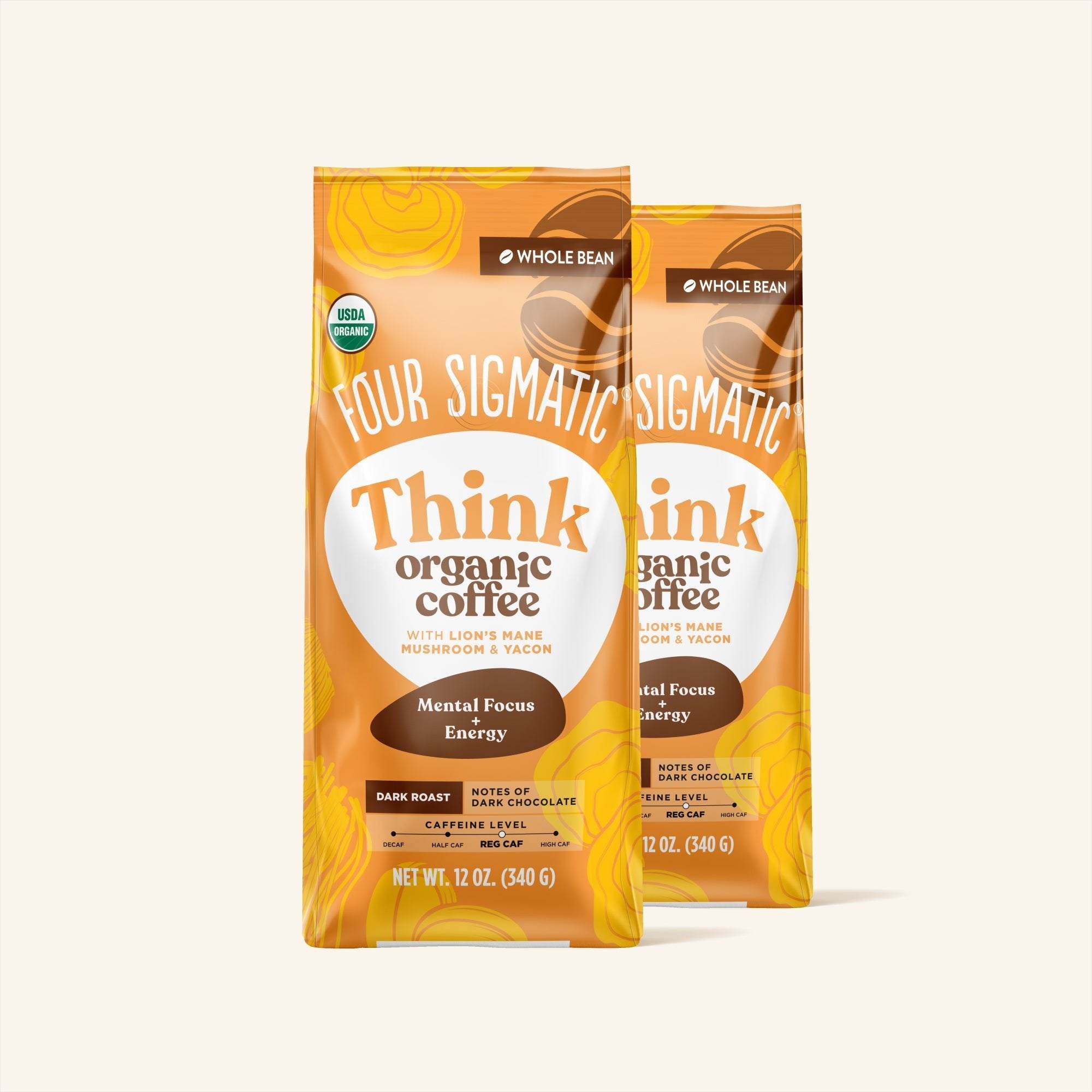 US Four SigmaticThink Whole Bean Coffee Bag - M.S Skincare