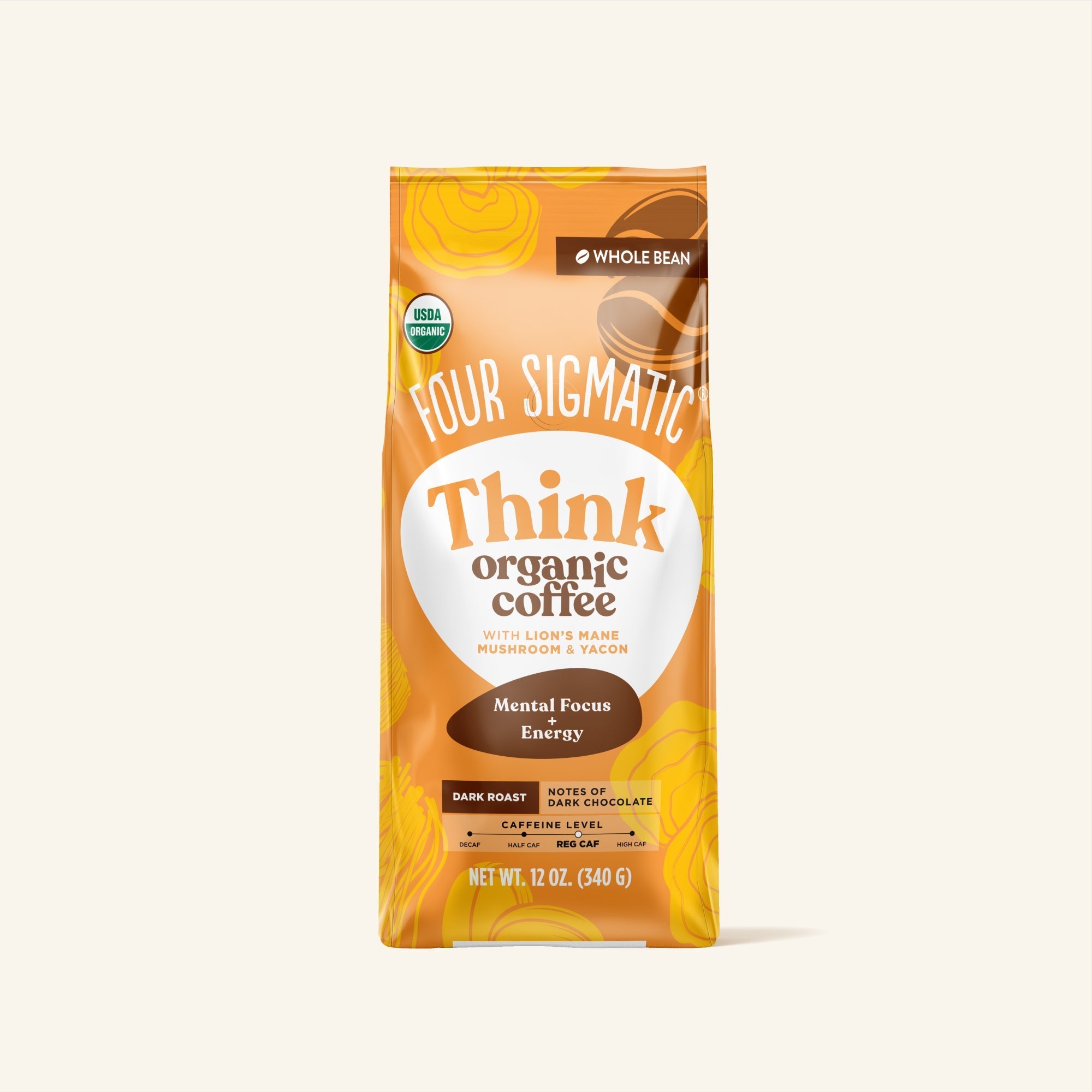 US Four SigmaticThink Whole Bean Coffee Bag - M.S Skincare