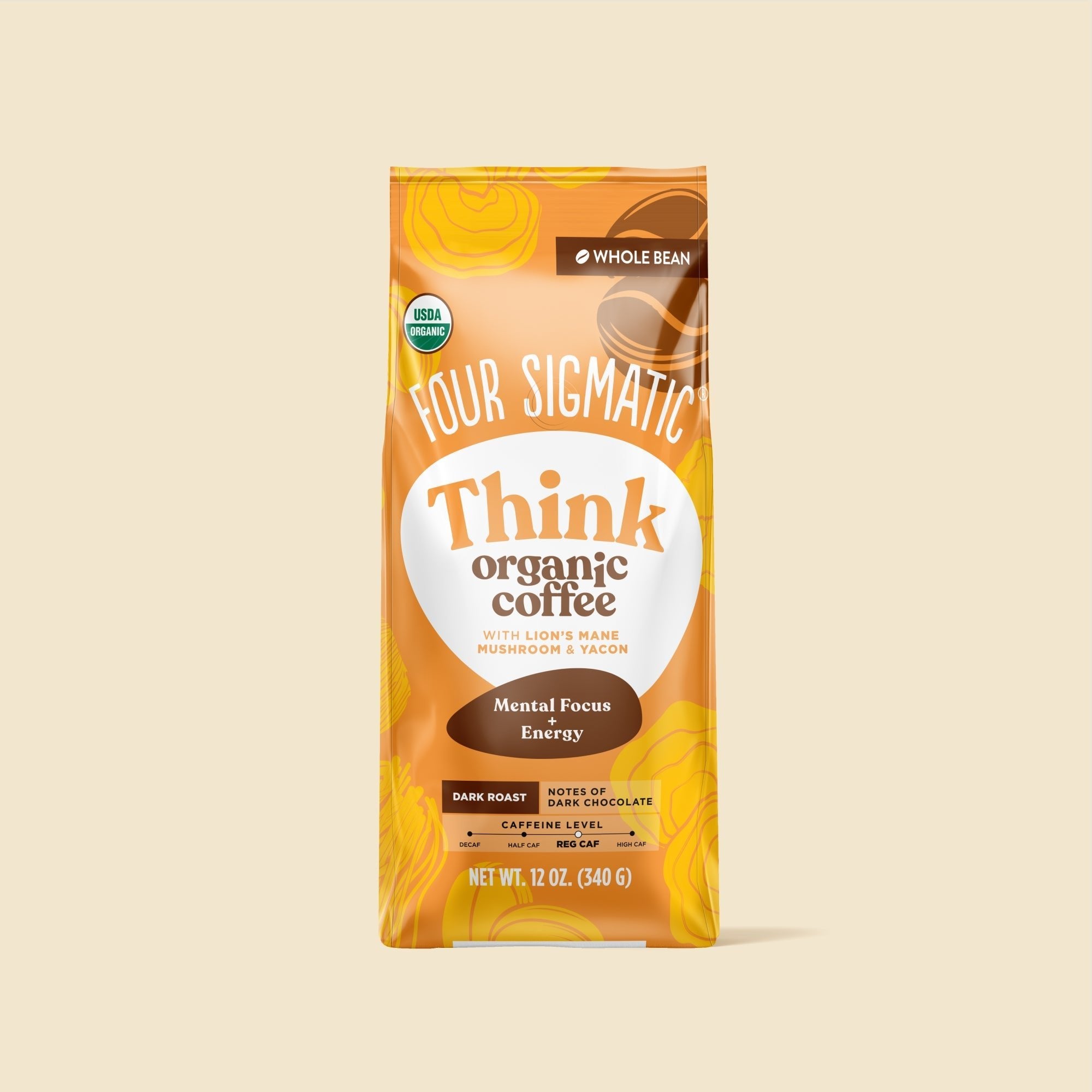 US Four SigmaticThink Whole Bean Coffee Bag - M.S Skincare