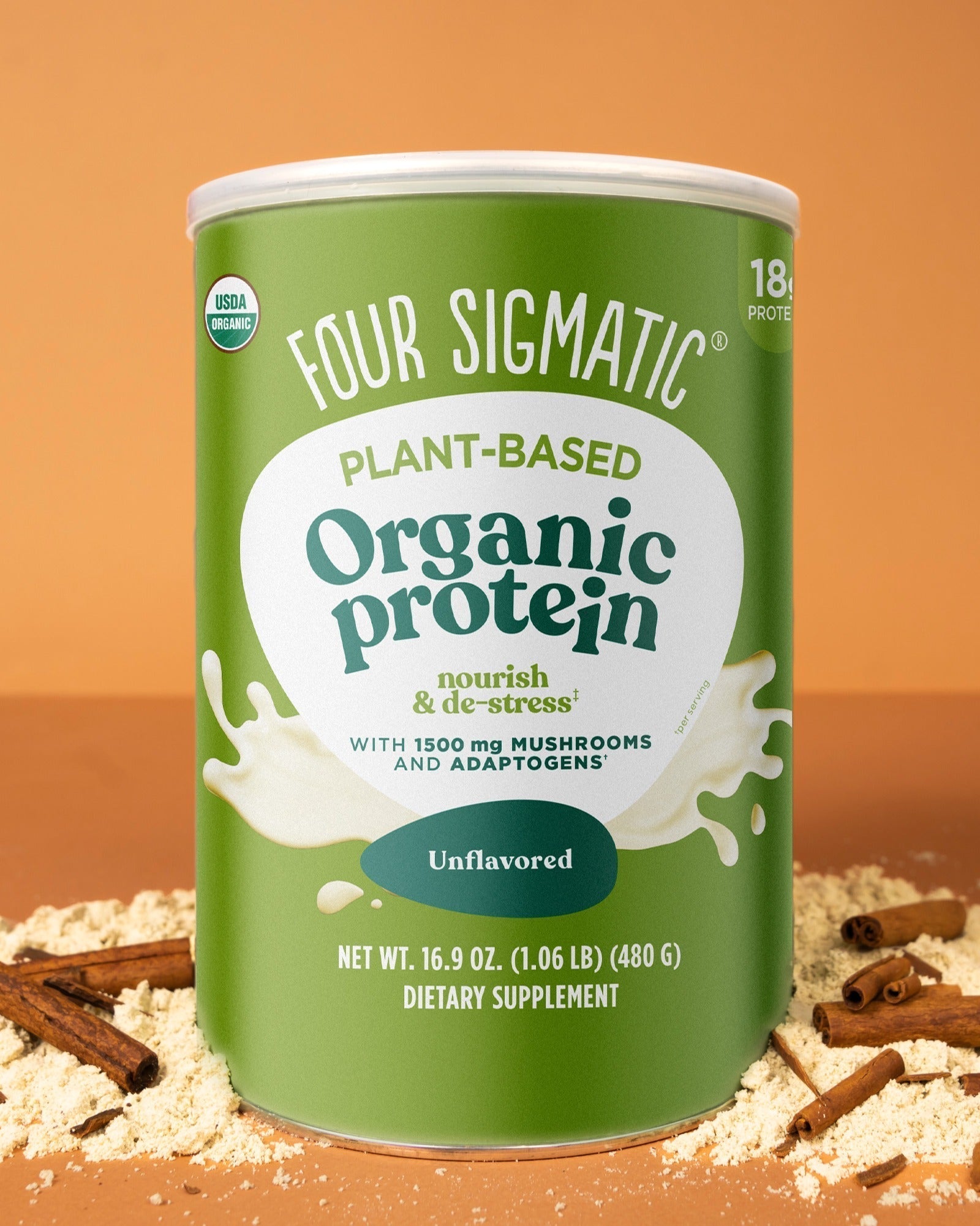 US Four SigmaticUnflavored Plant - based Protein - M.S Skincare