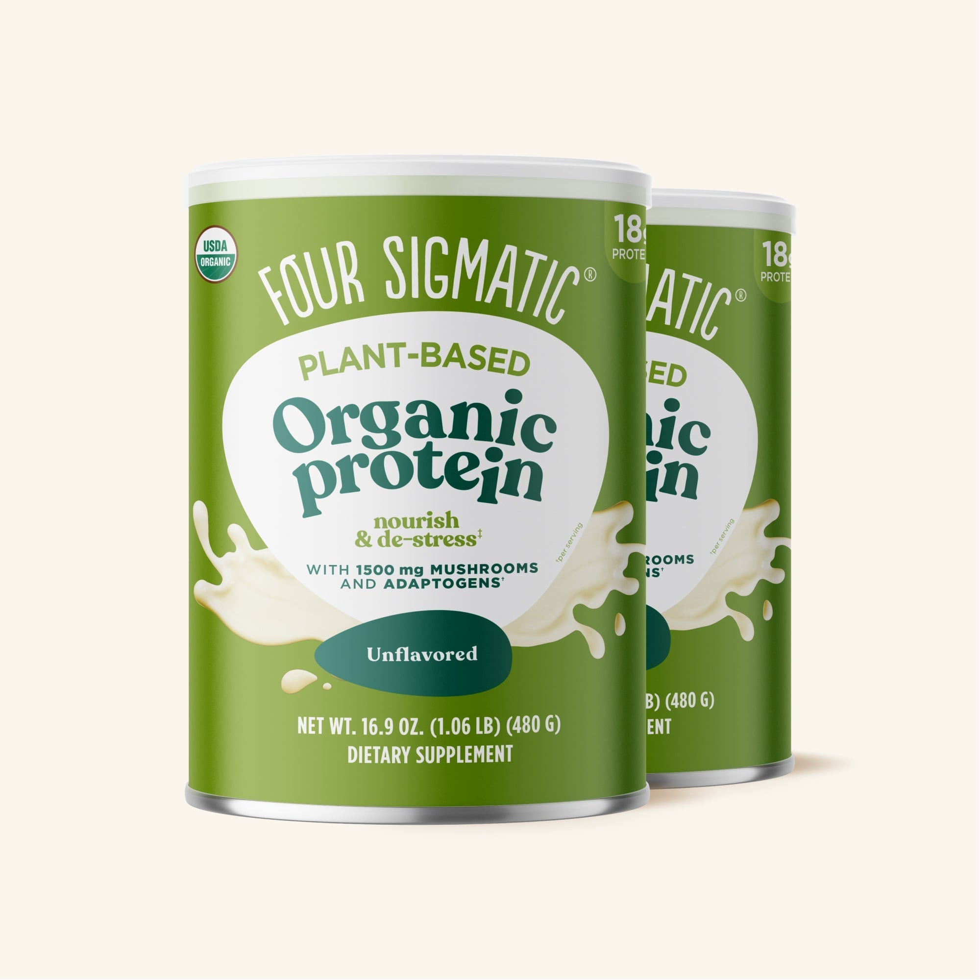 US Four SigmaticUnflavored Plant - based Protein - M.S Skincare