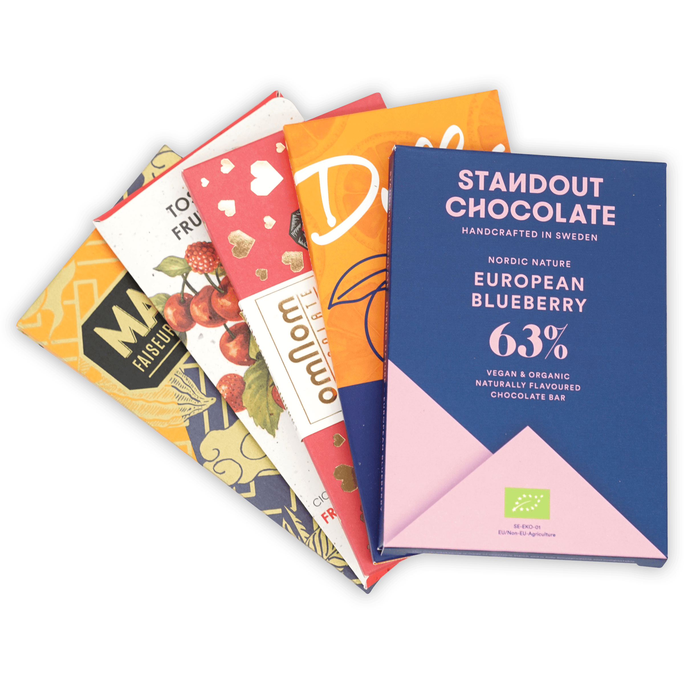 Very Fruity Chocolate Bundle (5 Bars)