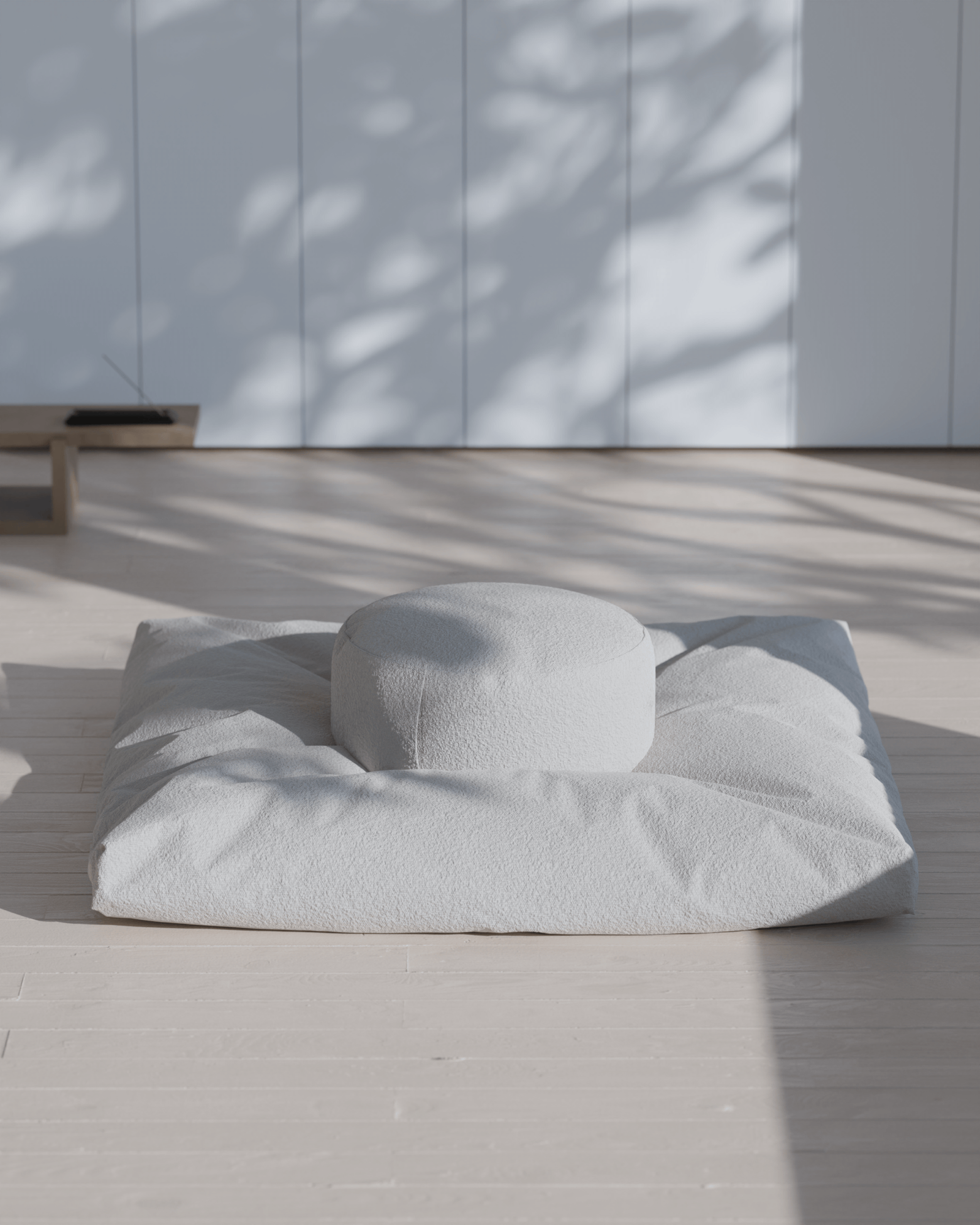 Walden Bouclé Meditation Cushion & Mat Set