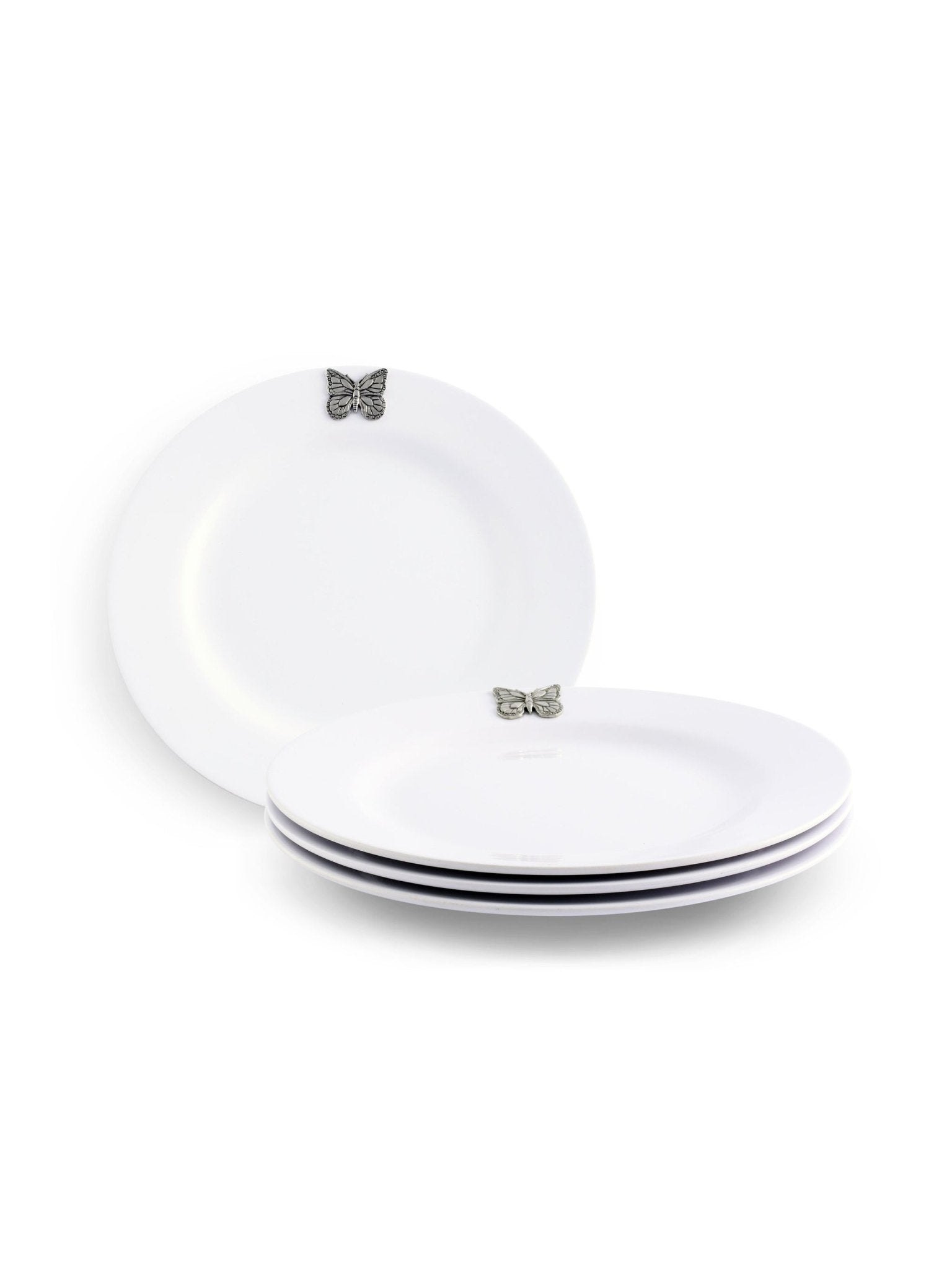 Weston Table Butterfly Melamine Lunch Plates