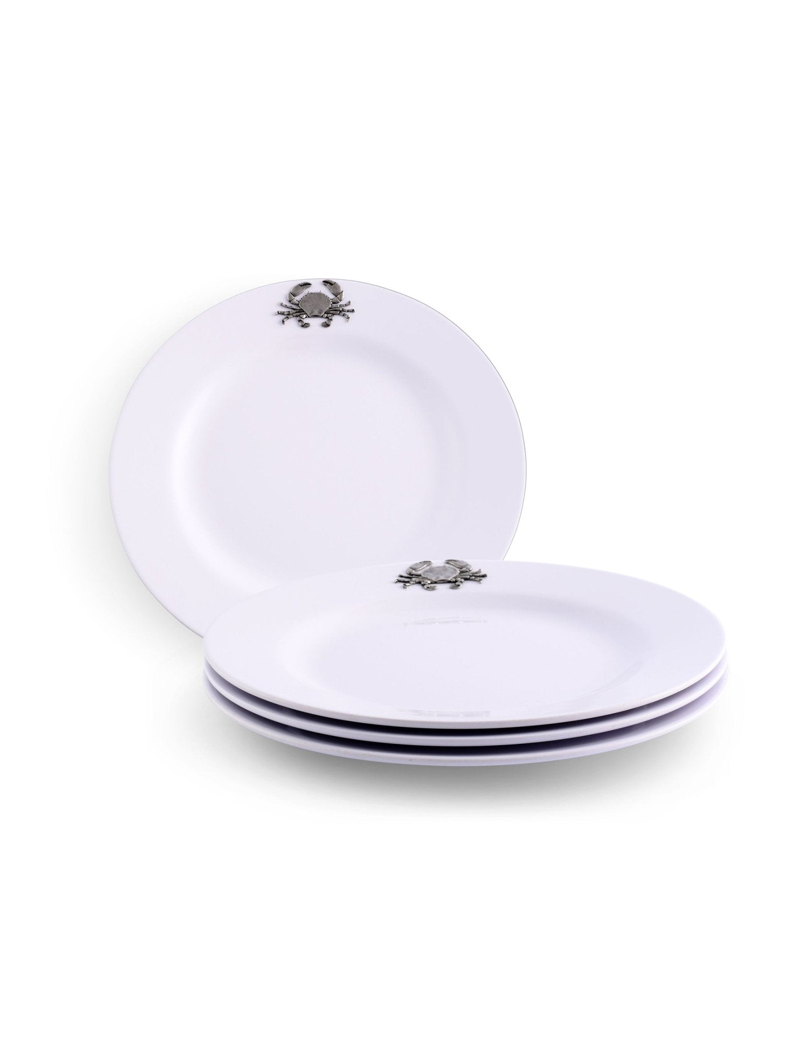 Weston Table Crab Melamine Lunch Plates