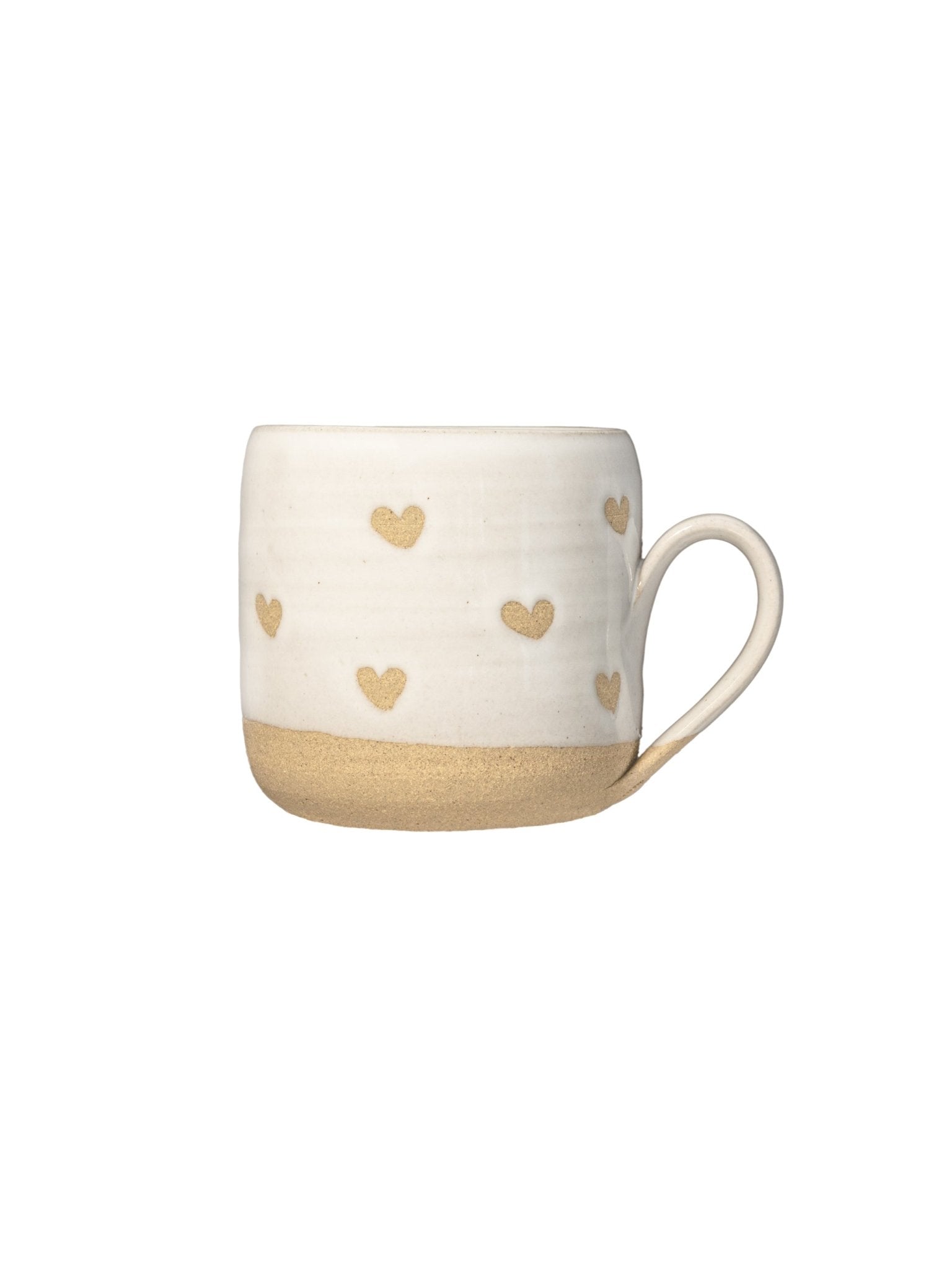 Weston Table Farmhouse Pottery Confetti Hearts Mug