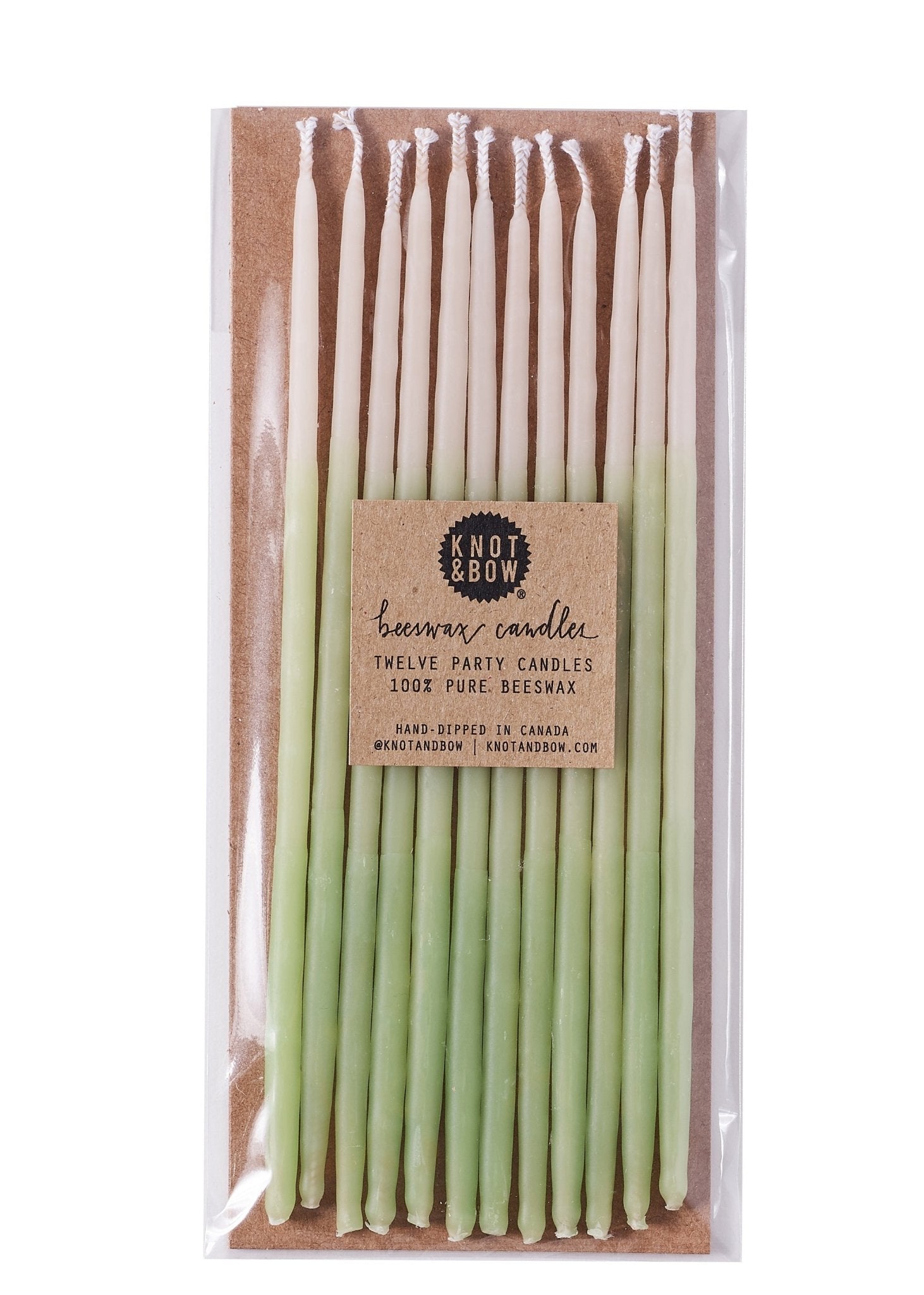 Weston Table Knot & Bow Assorted Beeswax Party Candles