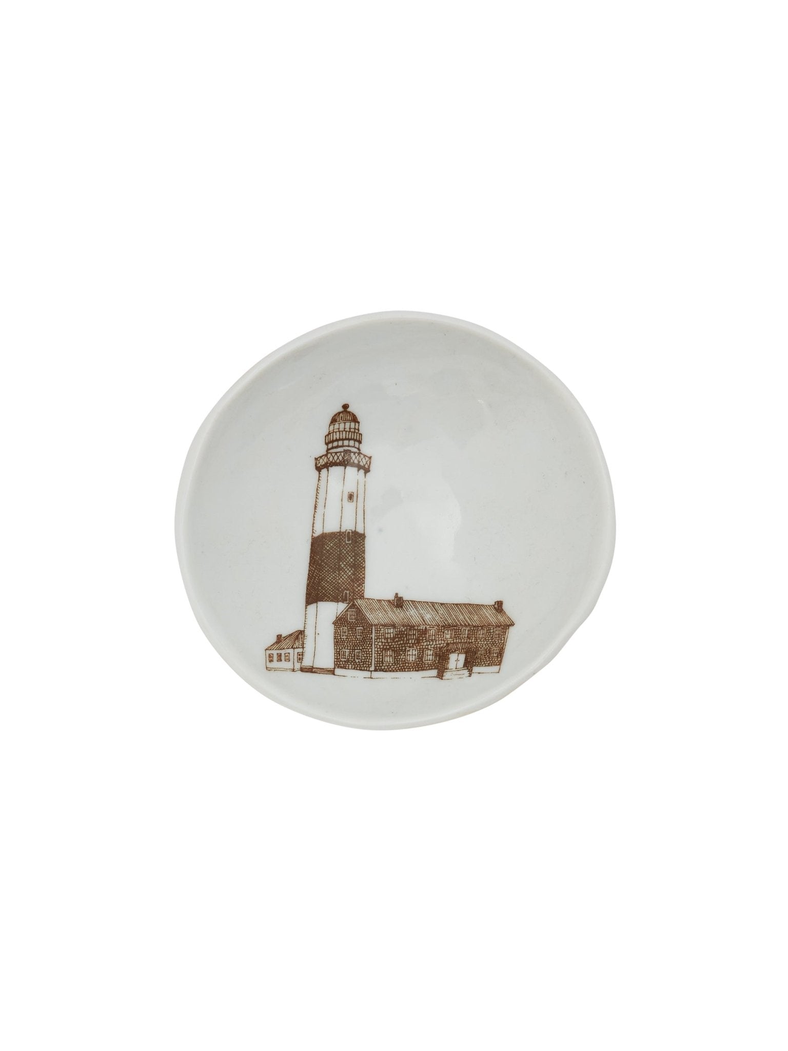 Weston Table Maine Coastline Ceramic Dish