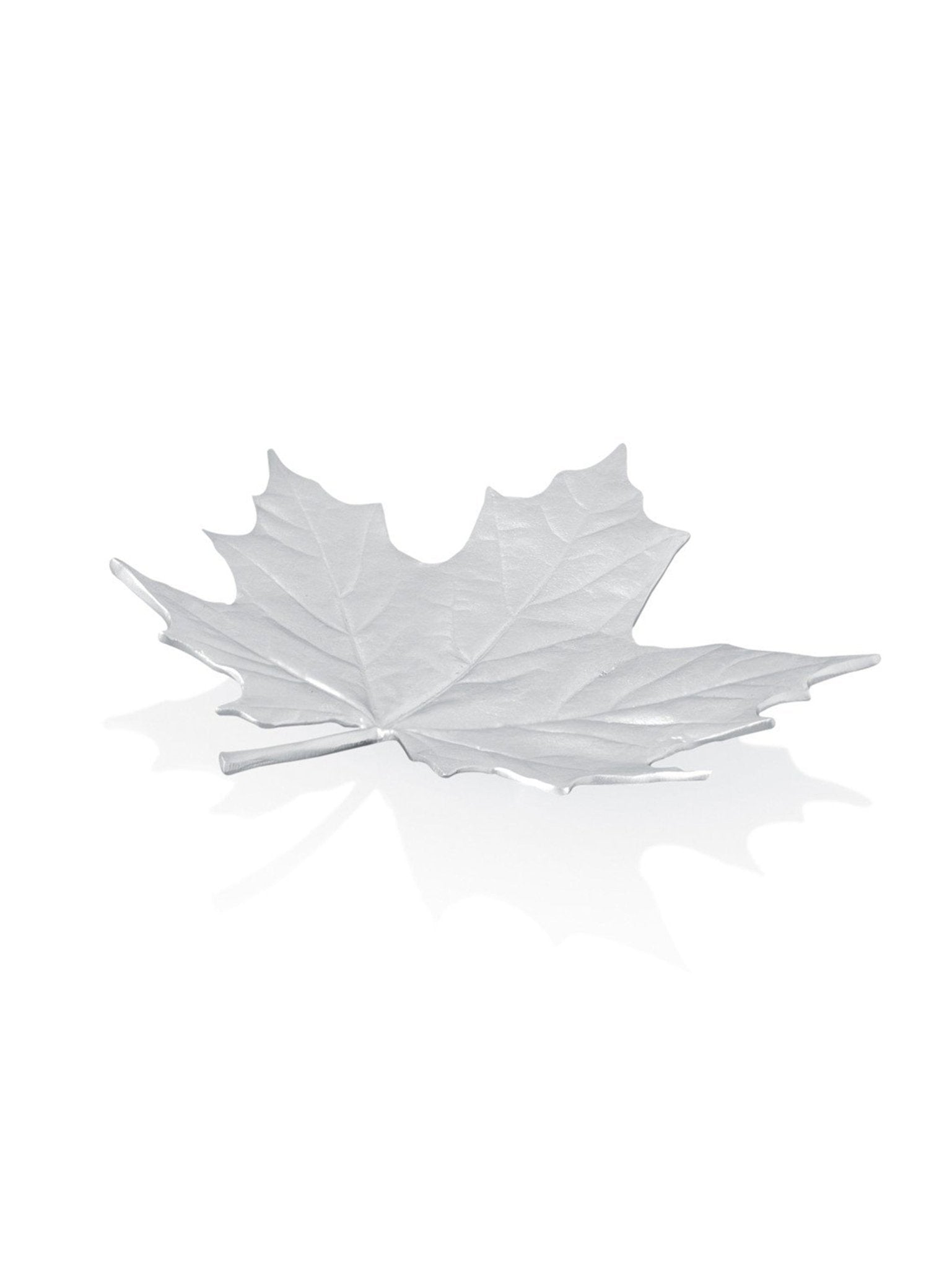 Weston Table Pewter Maple Leaf Dish