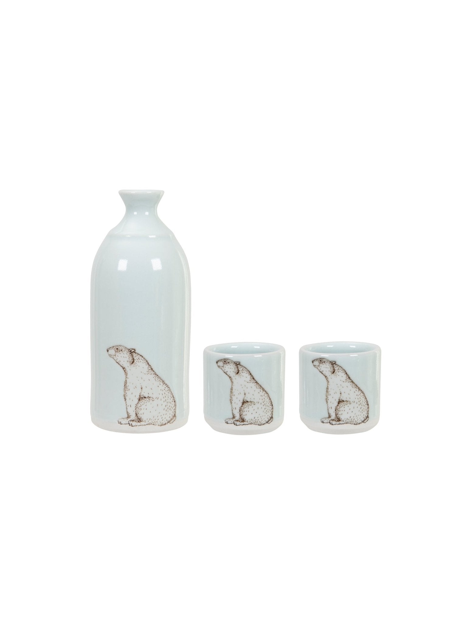 Weston Table Polar Bear Sake Set