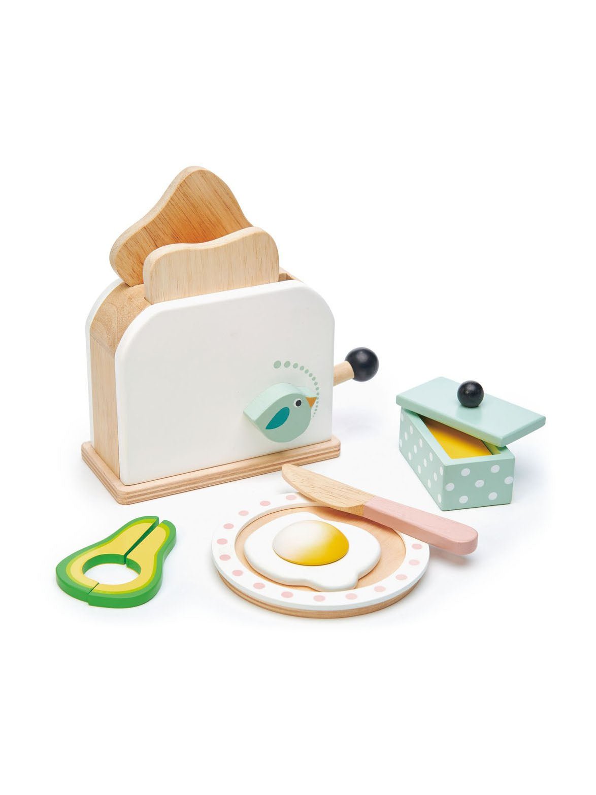 Weston Table Tender Leaf Toys Breakfast Toaster Set