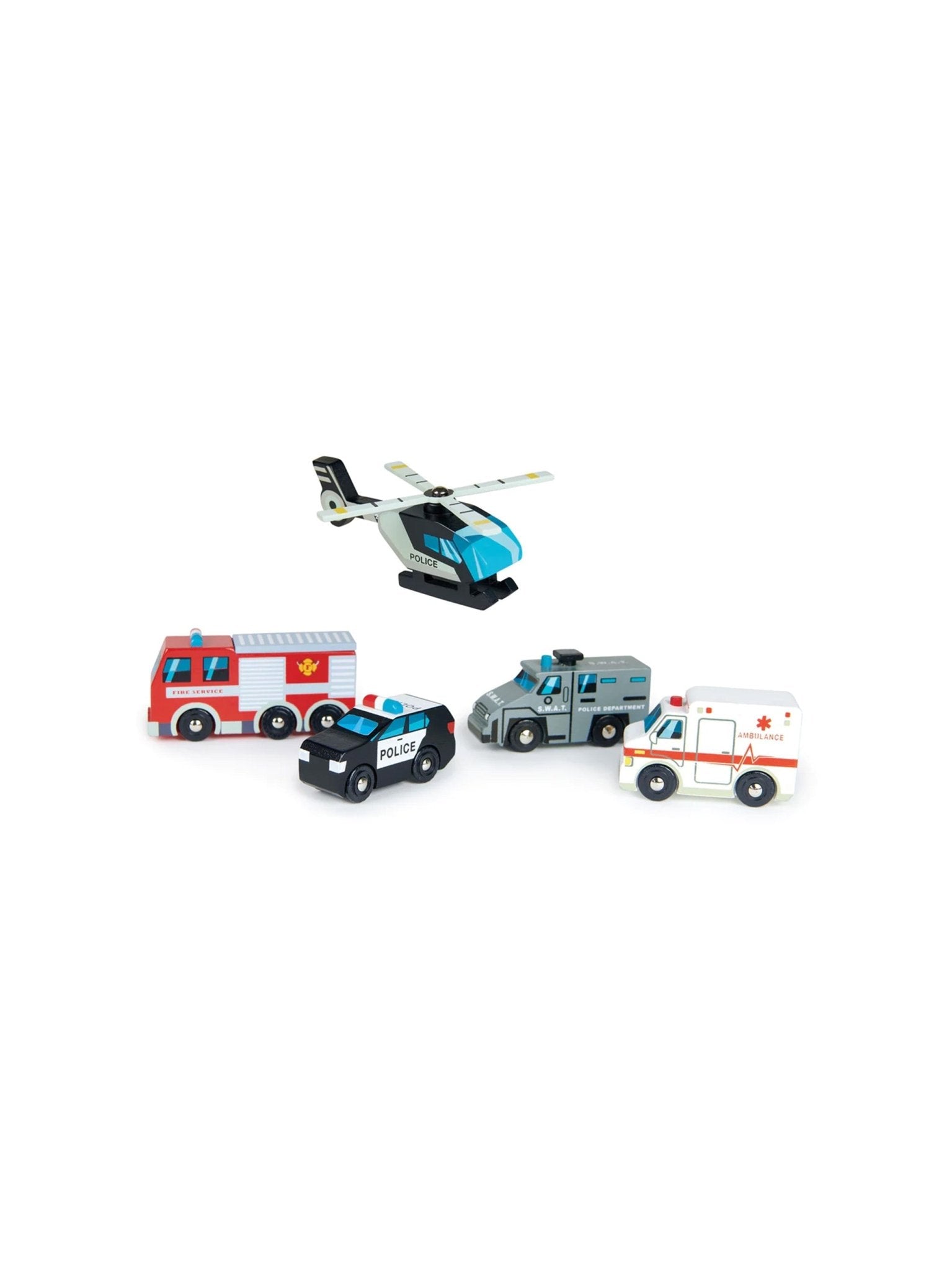 Weston Table Tender Leaf Toys Emergency Vehicles