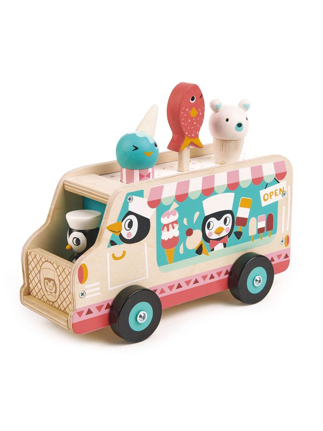 Weston Table Tender Leaf Toys Penguin’s Gelato Van