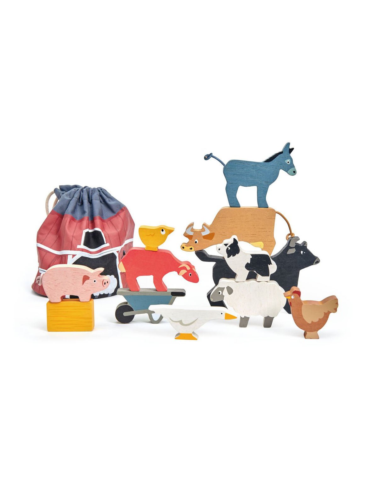 Weston Table Tender Leaf Toys Stacking Farmyard