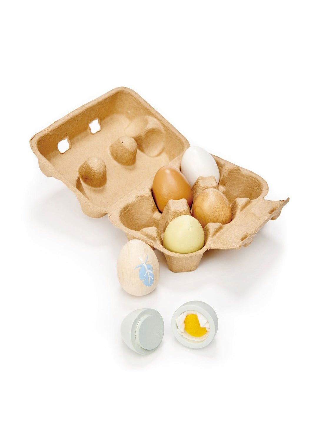 Weston Table Tender Leaf Toys Wooden Eggs