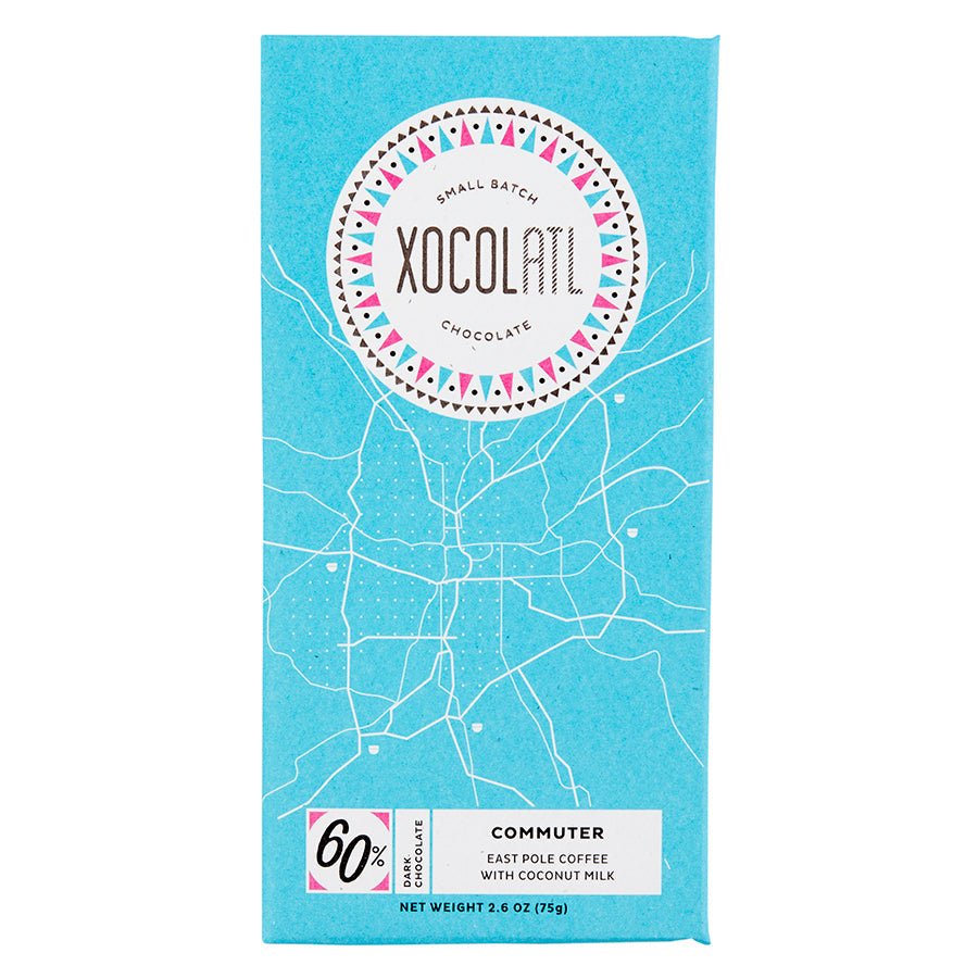 Xocolatl Small Batch ChocolateCommuter Coffee Dark Chocolate Bar - M.S Skincare