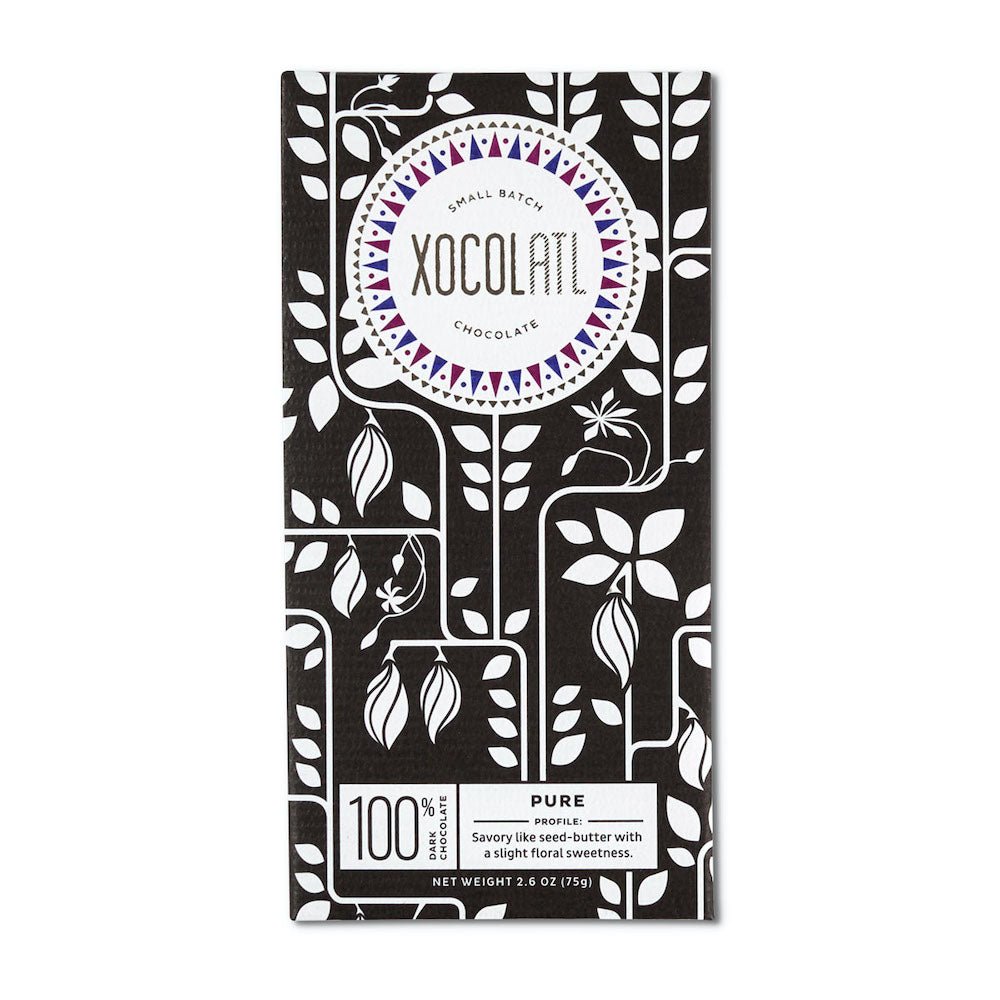 Xocolatl Small Batch ChocolatePure 100% Dark Chocolate - M.S Skincare