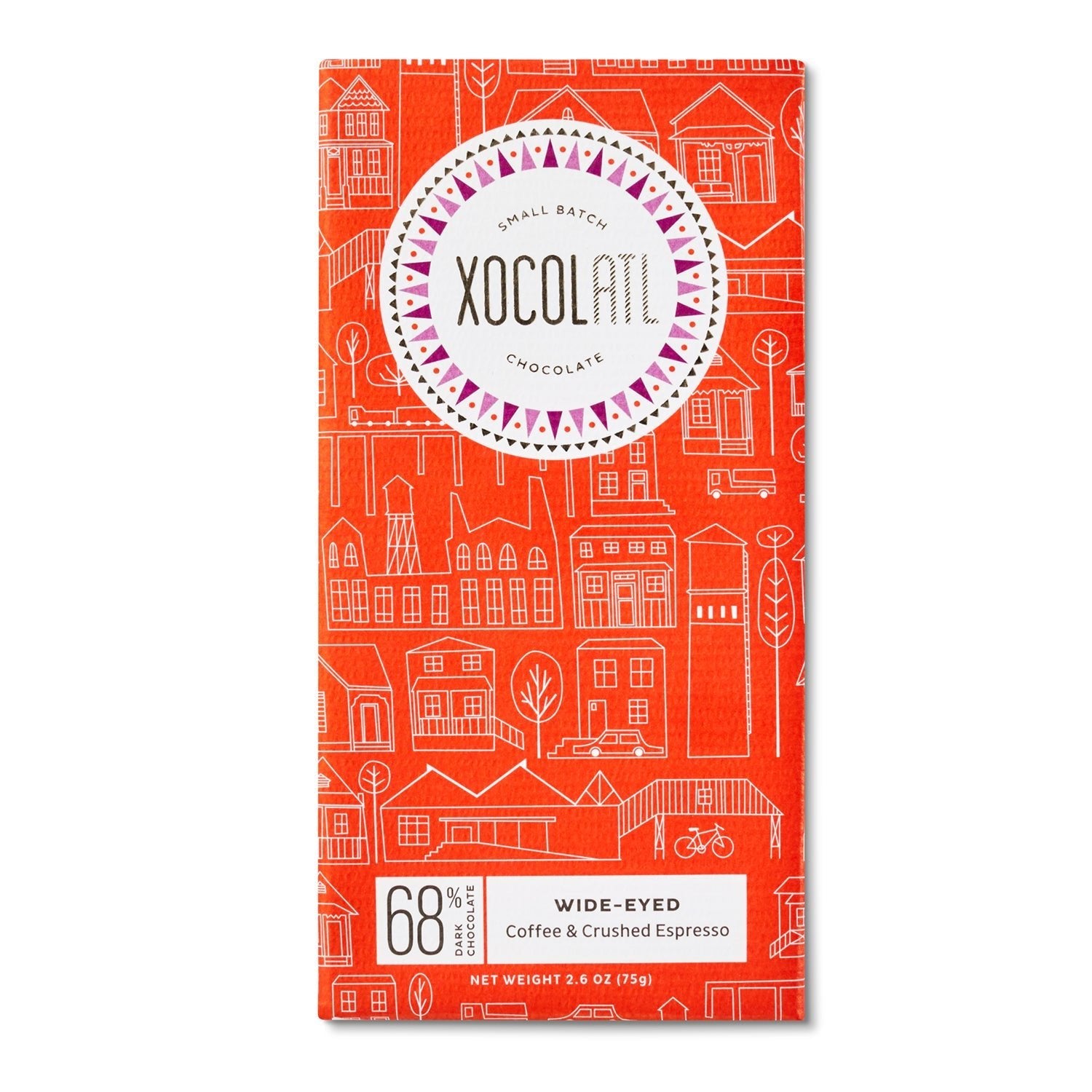 Xocolatl Small Batch ChocolateWide - Eyed Espresso Chocolate Bar - M.S Skincare