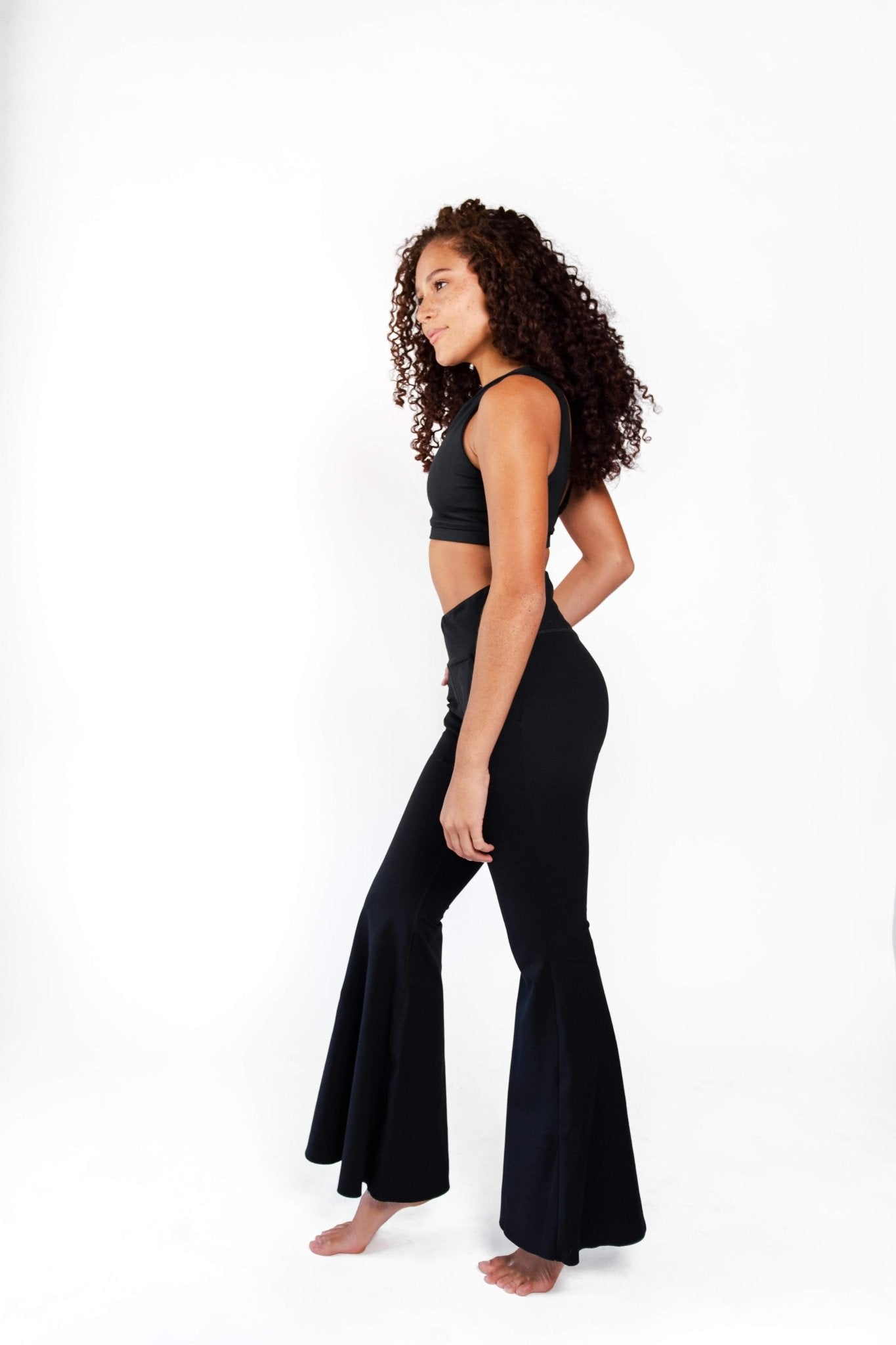 Yoga DemocracyBell Bottoms 2.0 in Jet Black - M.S Skincare