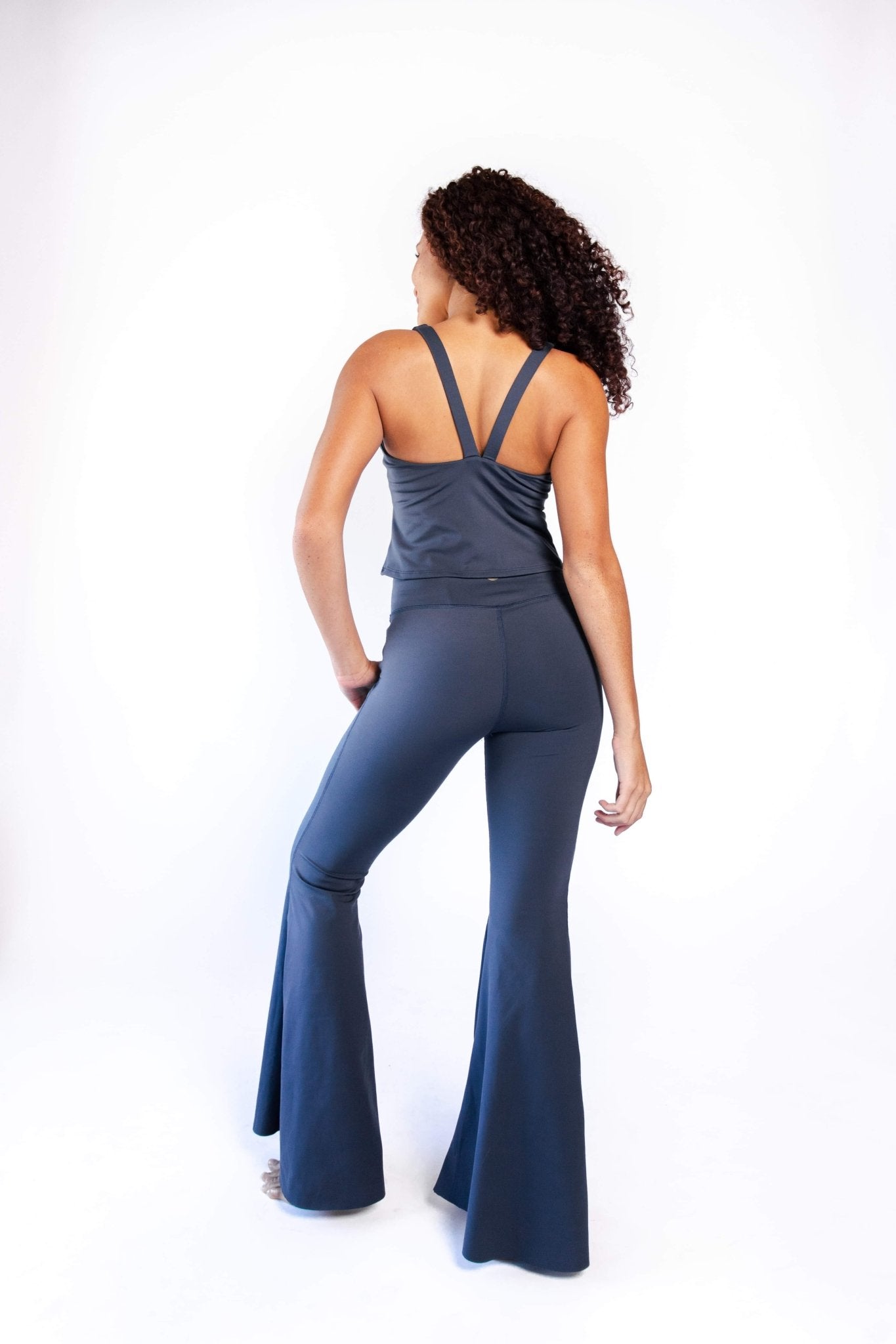 Yoga DemocracyBell Bottoms 2.0 in Navy Blue - M.S Skincare