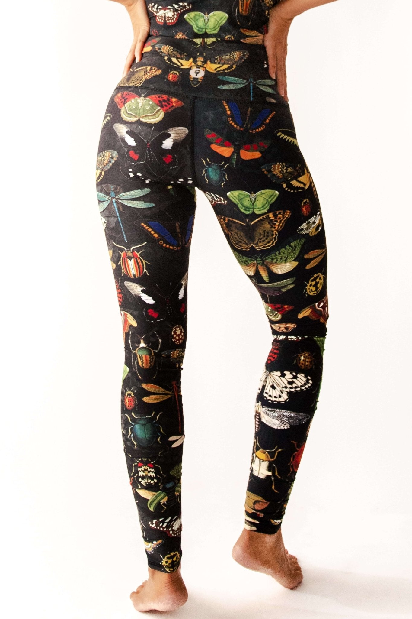 Yoga DemocracyBuggin Out Printed Yoga Leggings - M.S Skincare