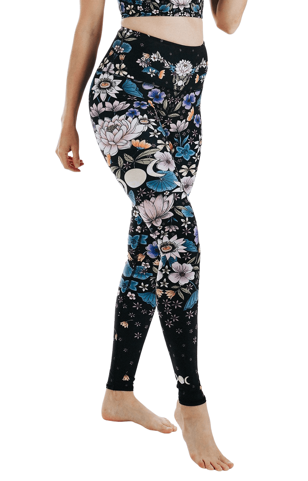 Yoga DemocracyDivine Feminine Printed Yoga Leggings - M.S Skincare