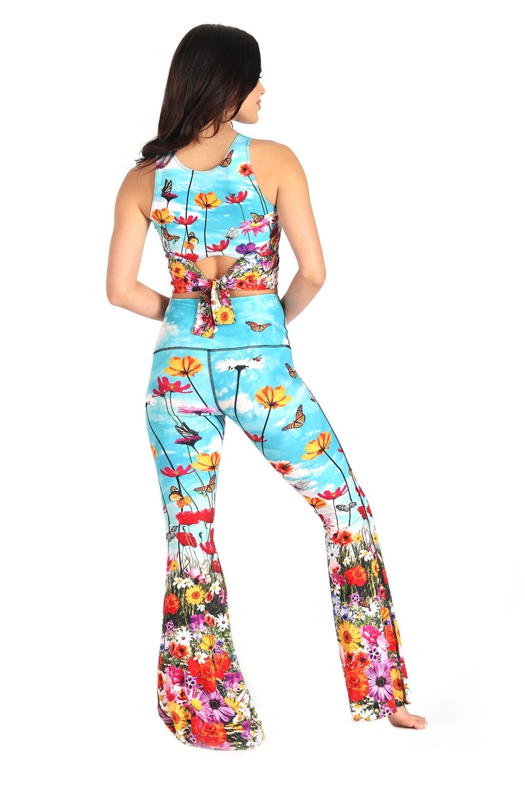 Yoga DemocracyFlower Bomb Bell Bottoms - M.S Skincare