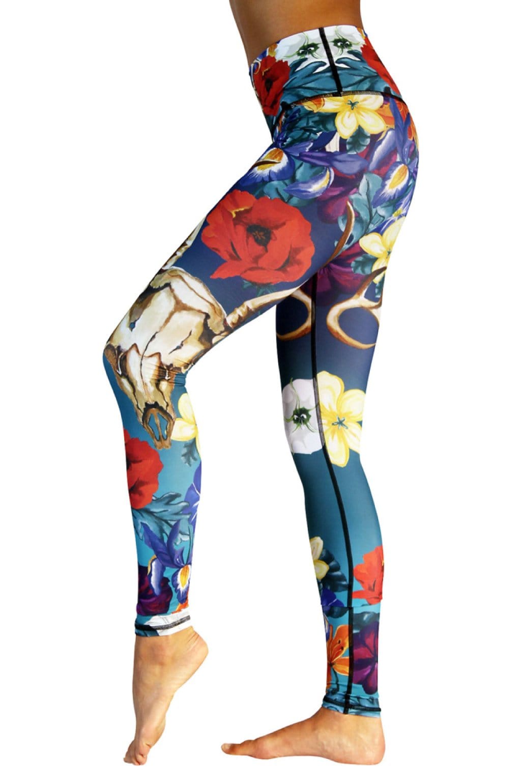 Yoga DemocracyGeorgia Printed Yoga Leggings - M.S Skincare