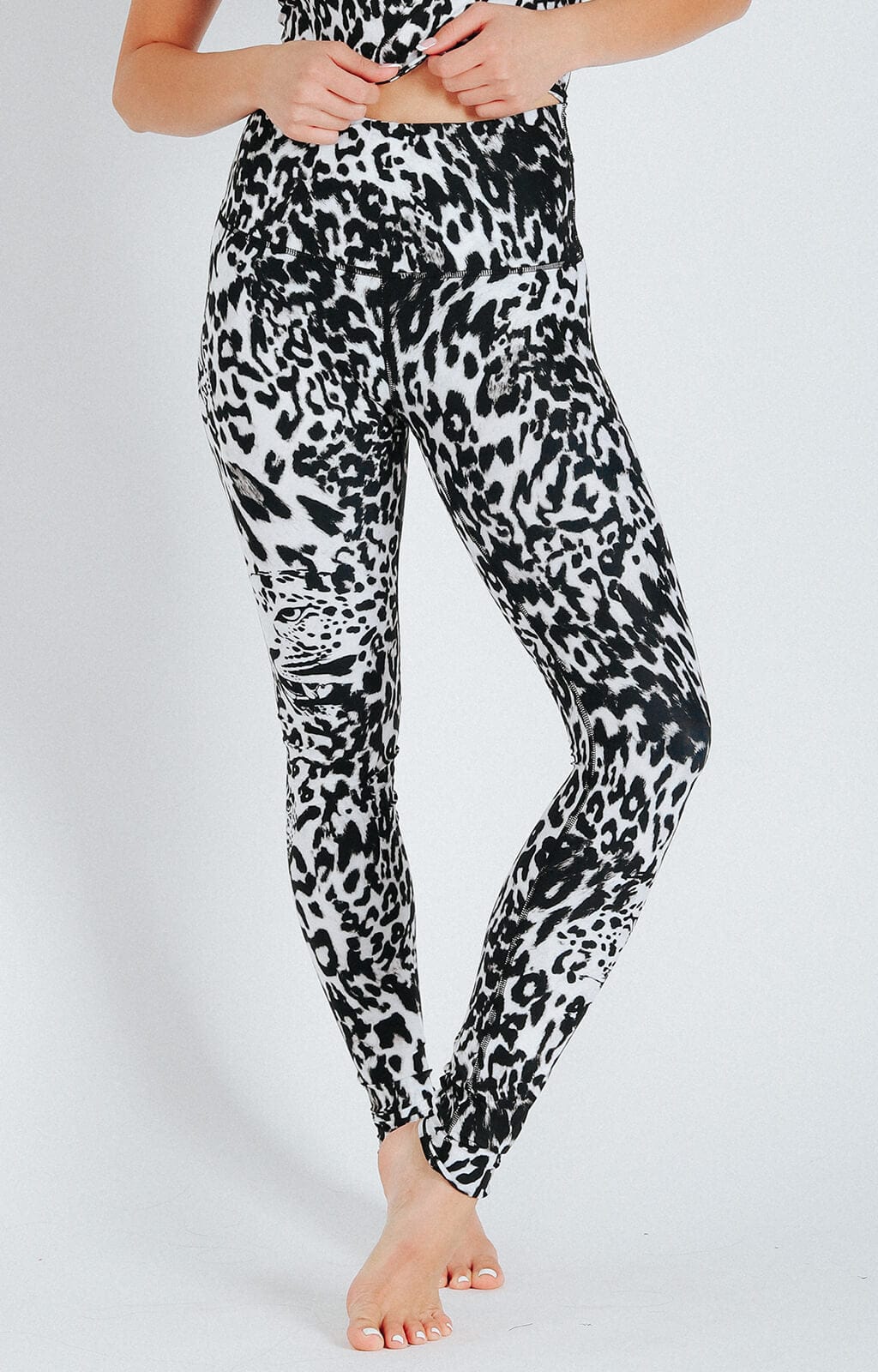 Yoga DemocracyGhost Leopard Printed Yoga Leggings - M.S Skincare