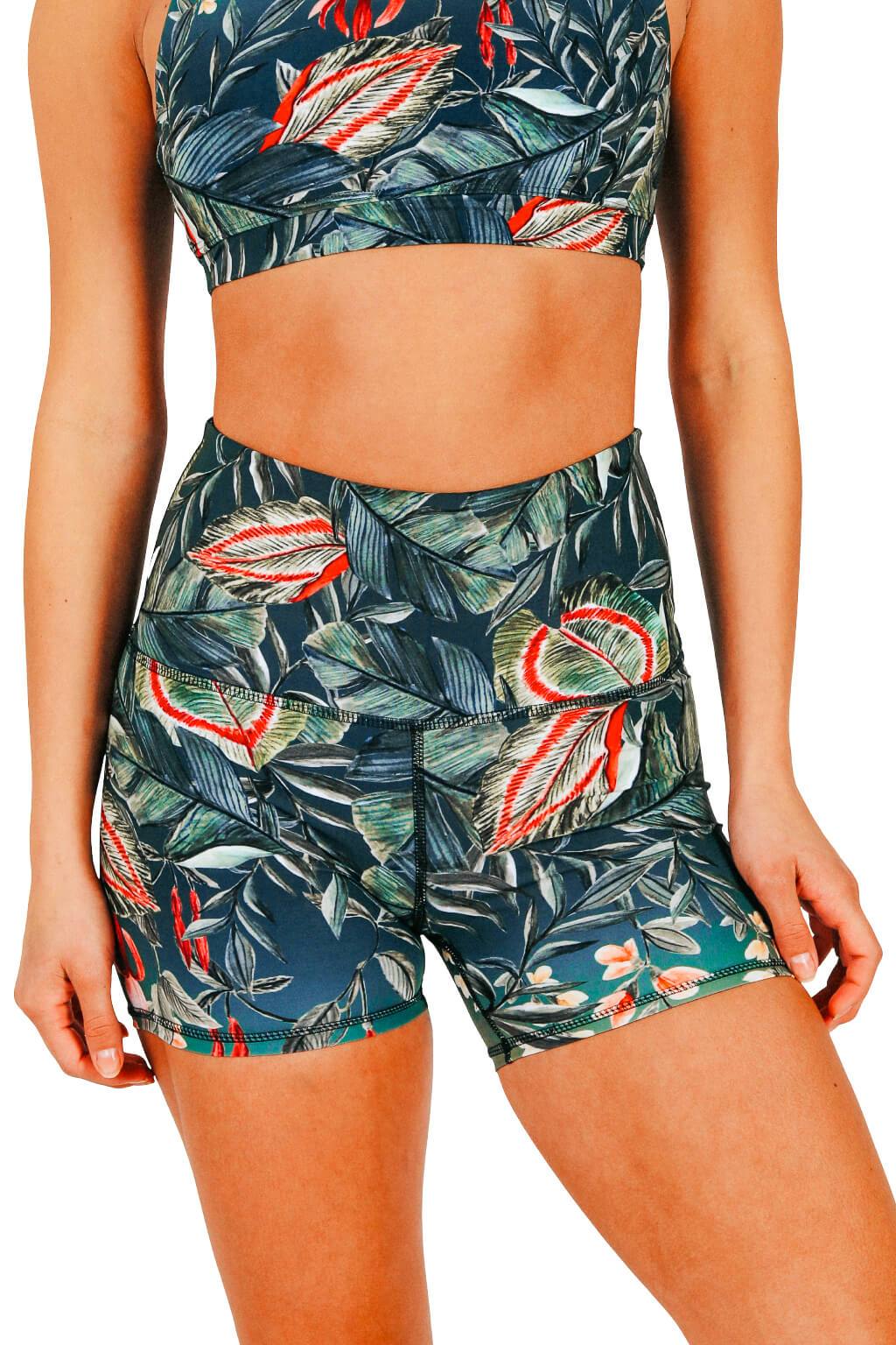 Yoga DemocracyJoey Short in Feeling Ferntastic - M.S Skincare