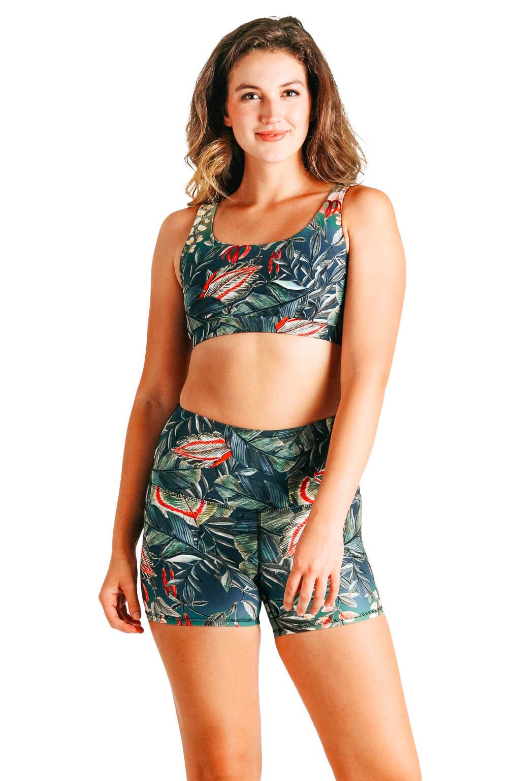 Yoga DemocracyJoey Short in Feeling Ferntastic - M.S Skincare