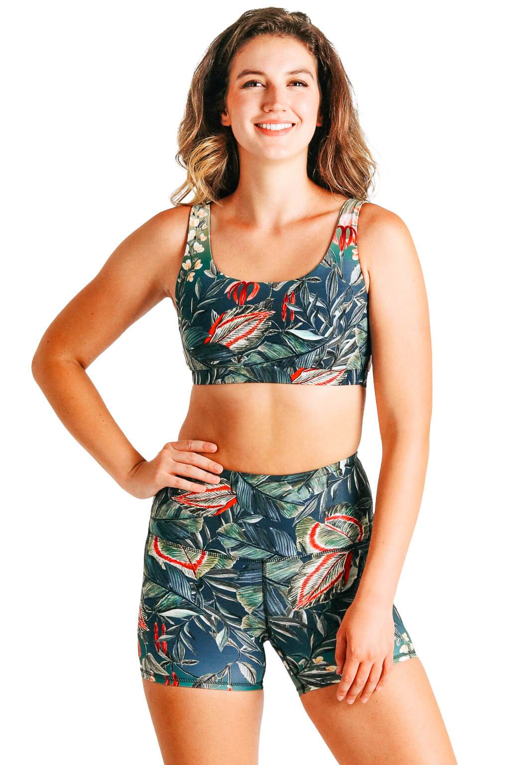 Yoga DemocracyJoey Short in Feeling Ferntastic - M.S Skincare