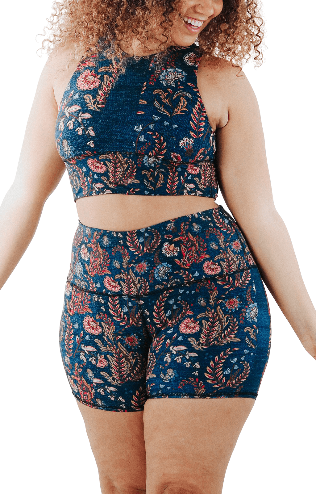 Yoga DemocracyJoey Short in Festival Denim - M.S Skincare