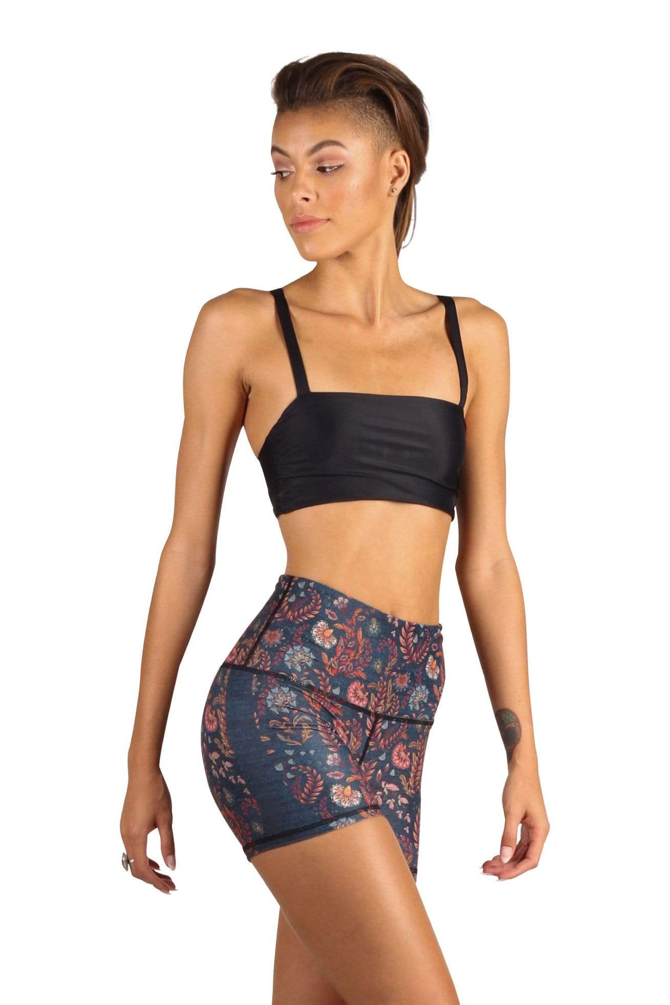 Yoga DemocracyJoey Short in Festival Denim - M.S Skincare